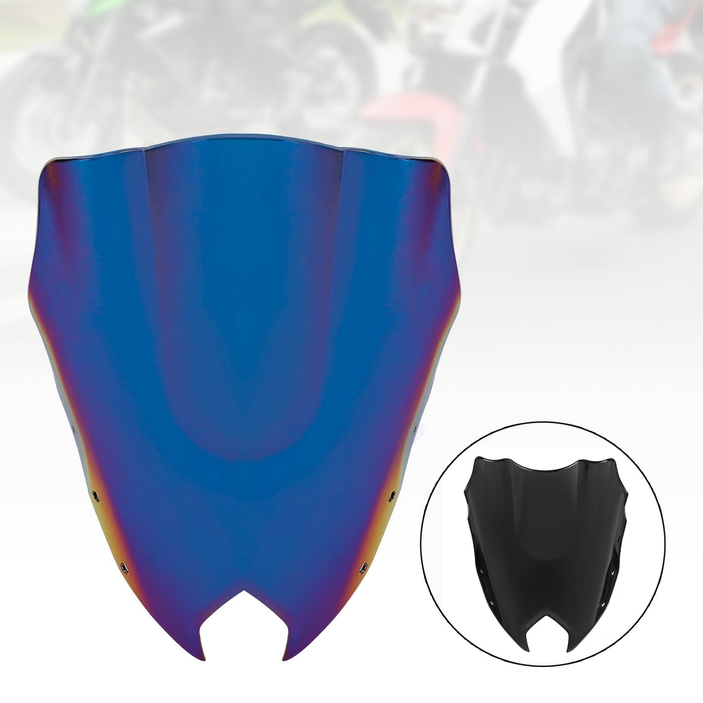 Pare-brise de moto ABS pour Yamaha FZ6R FZ-6R FZS600 2009-2015