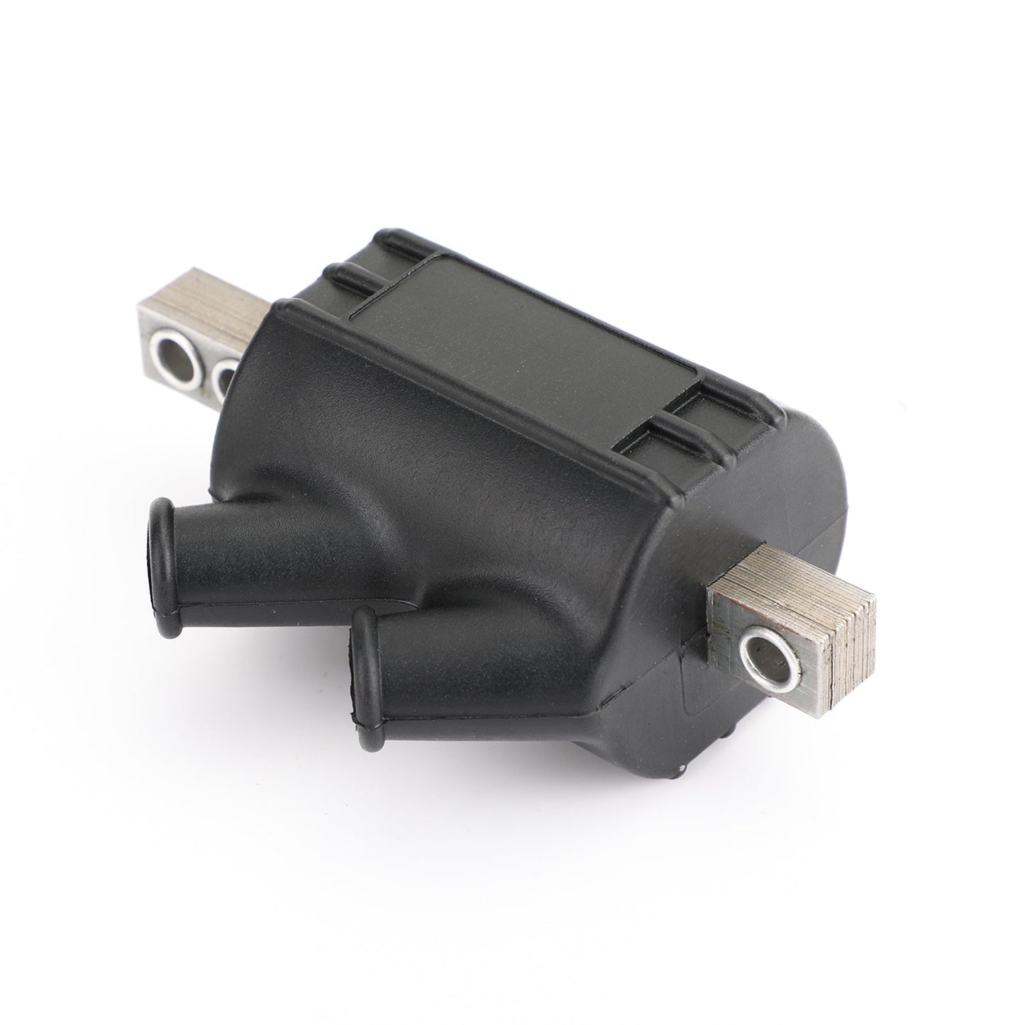 Bobinas de encendido OEM de 3,0 ohmios con salida doble en ángulo para Honda CB 350F, 400F y 450 DC1-1