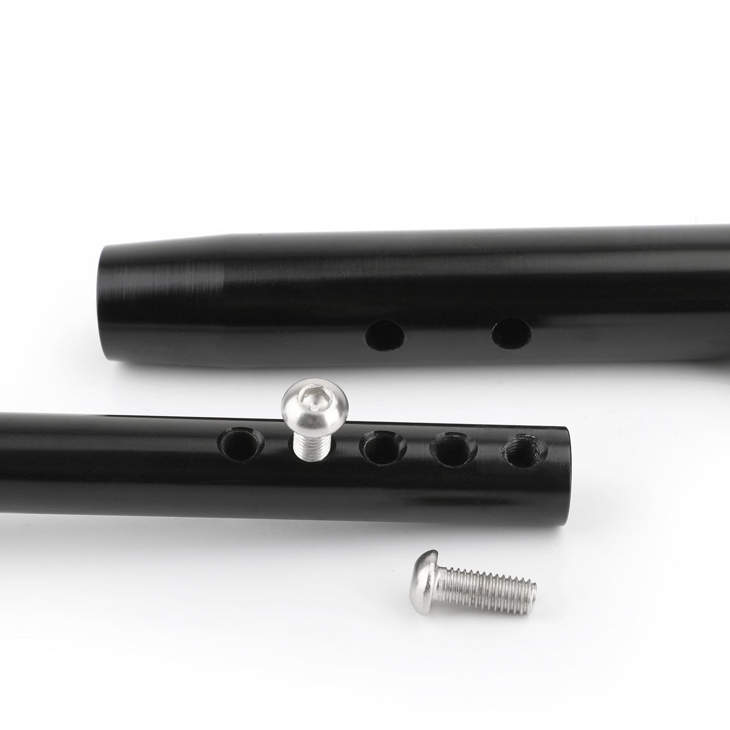 Béquille réglable en aluminium CNC noire pour Suzuki GSXR600 (01-10), GSXR750 (00-10) et GSXR1000 (01-06)