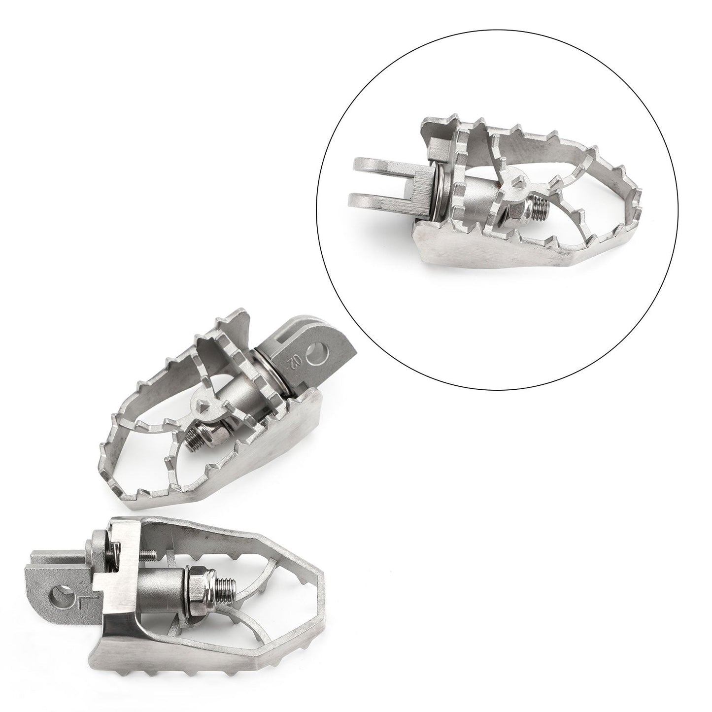 Repose-pieds avant réglables Yamaha, adaptés aux modèles Yamaha TRACER 700 2016-2021, FJ-09 et TRACER 900 GT 2015-2020