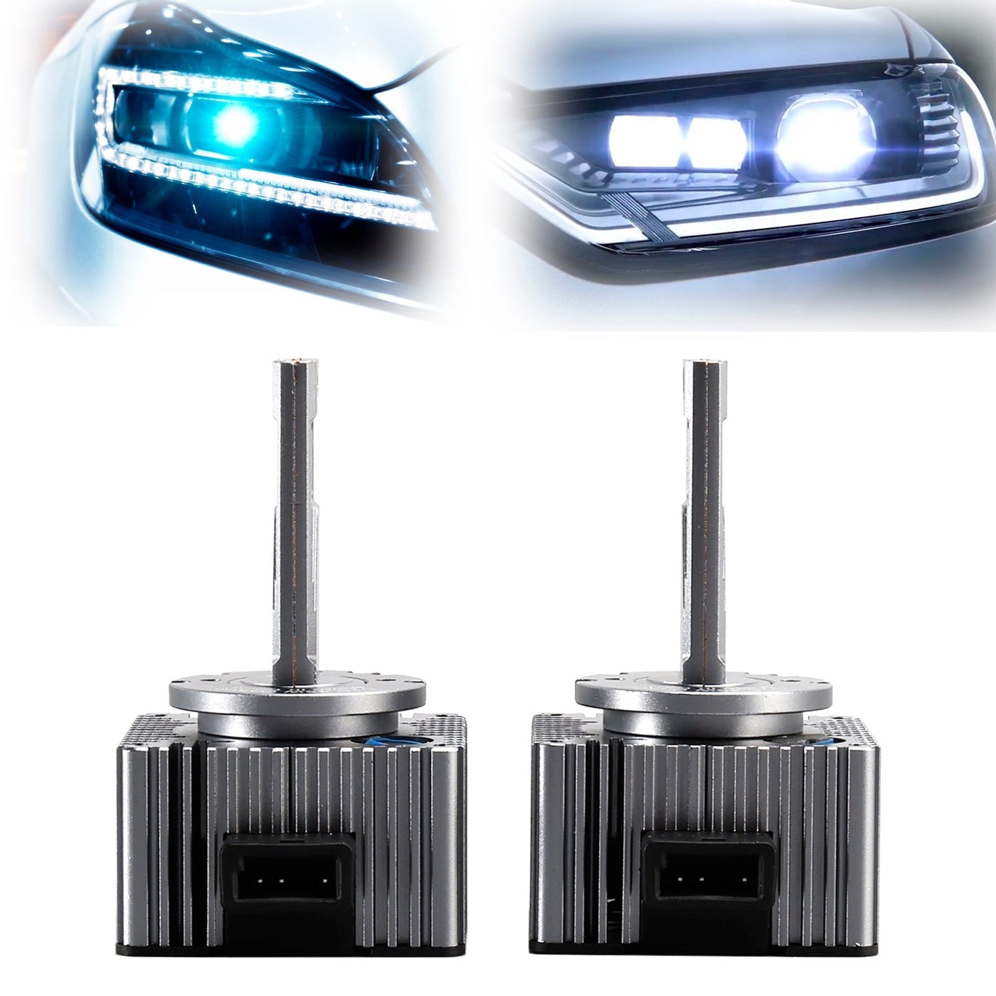 Lot de 2 ampoules LED pour voiture OSRAM HL D1S 45 W 6 000 K 166140CW