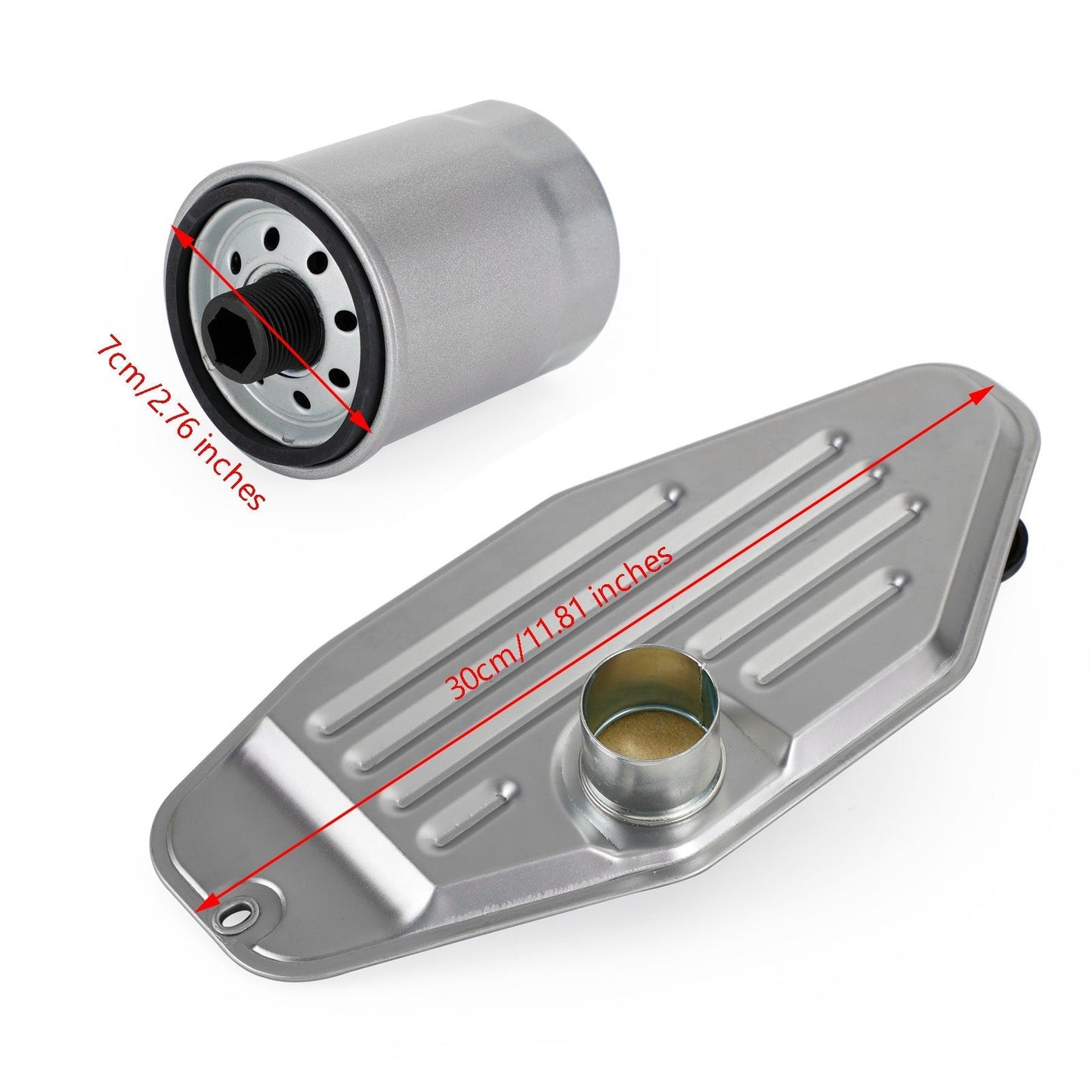 Kit de filtre de transmission 4 roues motrices avec joint de carter 5013470AD 4799662 5179267AC générique pour Jeep Wrangler Unlimited L4 2,8 L 5-45RFE 2008