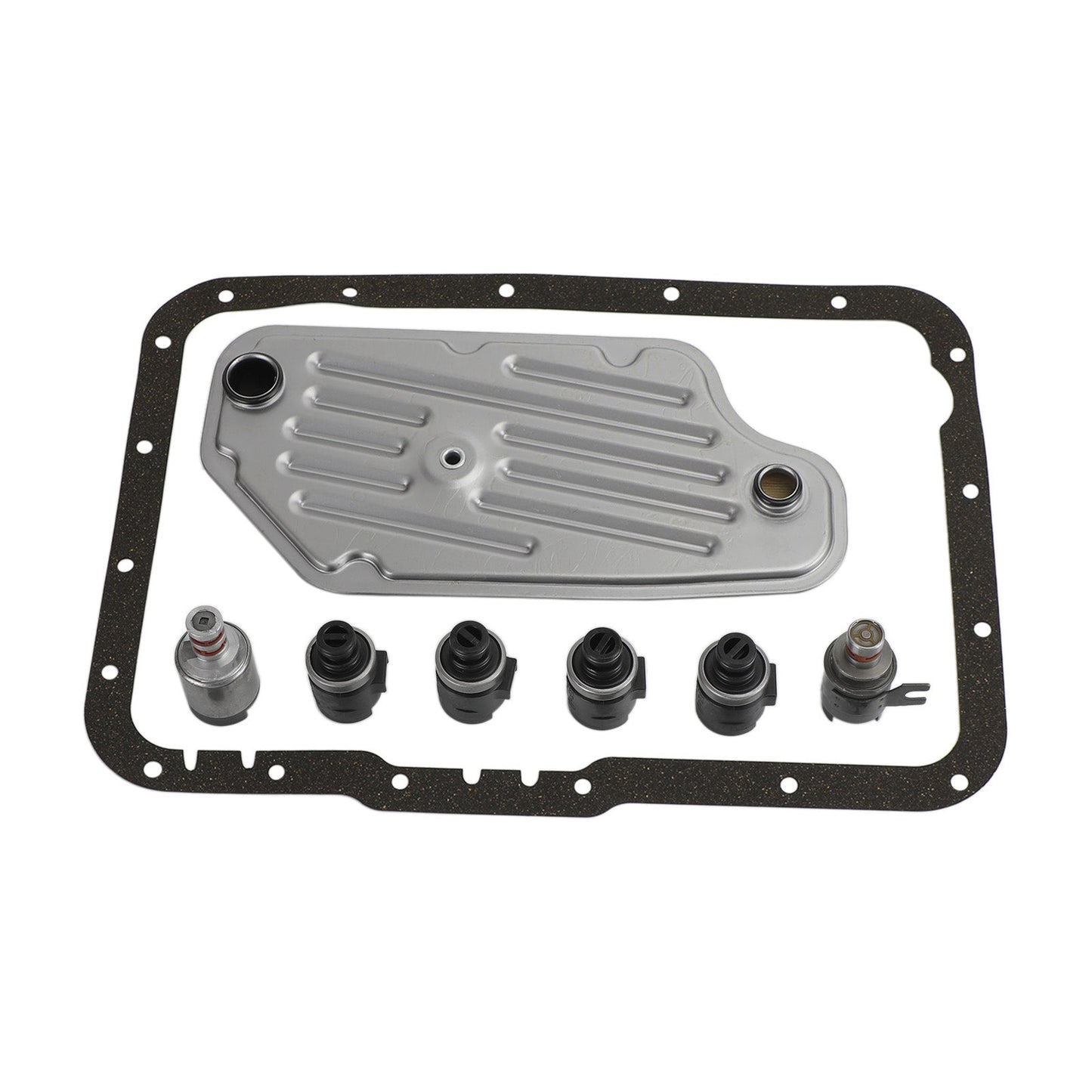 1997-2004 Explorer V6 4.0L 5 Spd RWD 4X4 4R44E 4R55E Solenoid Kit Filter Set Shift TCC EPC A56420K1 Generic
