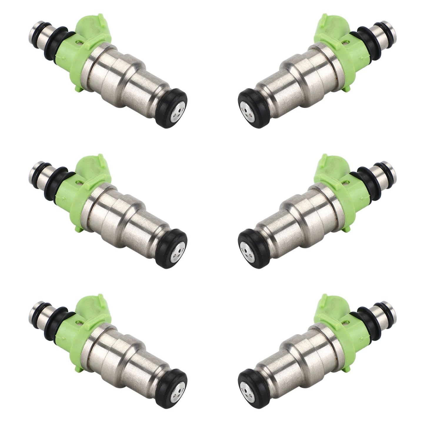 Inyectores de combustible para Toyota Supra 3.0L (1989-1992), 6 piezas, 23250-70080 y 2320970080