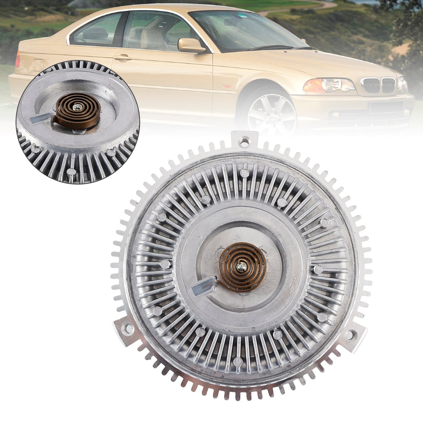 1998-2005 BMW 320i E46 I6 Radiator Cooling Fan Clutch 11521719269