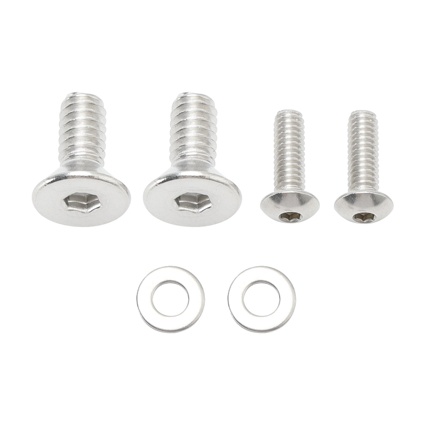 Kit de 116 vis Allen et rondelles pour capots moteur Sportster XL 883/1200 2004+