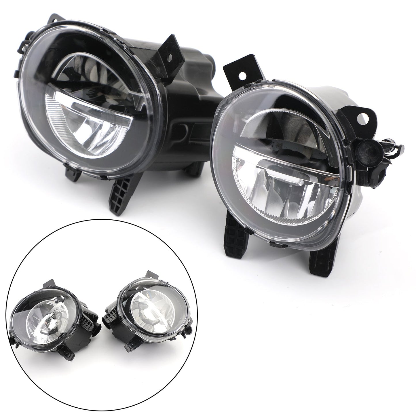 Paire de feux antibrouillard à LED pour BMW Série 3 F30 F35 2012-2018 63177315559/60