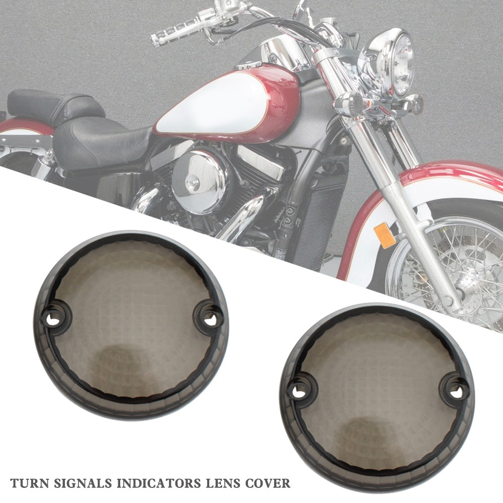 Couvercle de lentille de clignotants pour Yamaha Kawasaki Vulcan 1500 VN