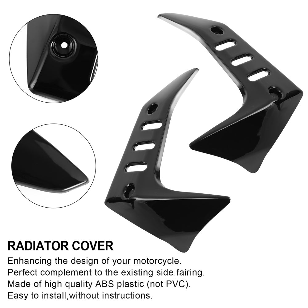 Motorcycle Radiator Cover Protector Panel For For Kawasaki Z750 2004-2007