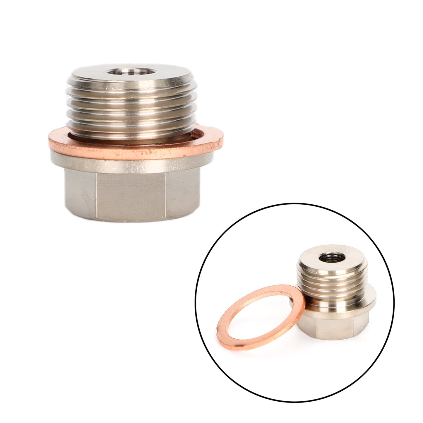 Adaptateur de transmetteur de température et de pression 1/8" NPT vers M18x1,5 mâle