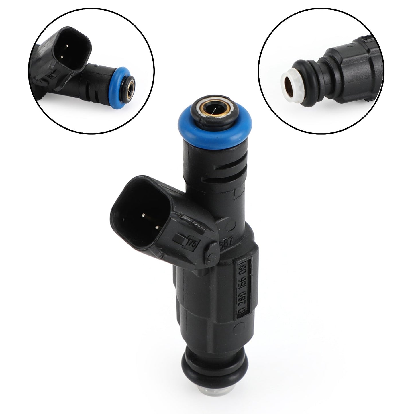 Mercruiser V8 350 MAG 5.0 4.3 6.2 885176 0280156081 1PCS Fuel Injectors