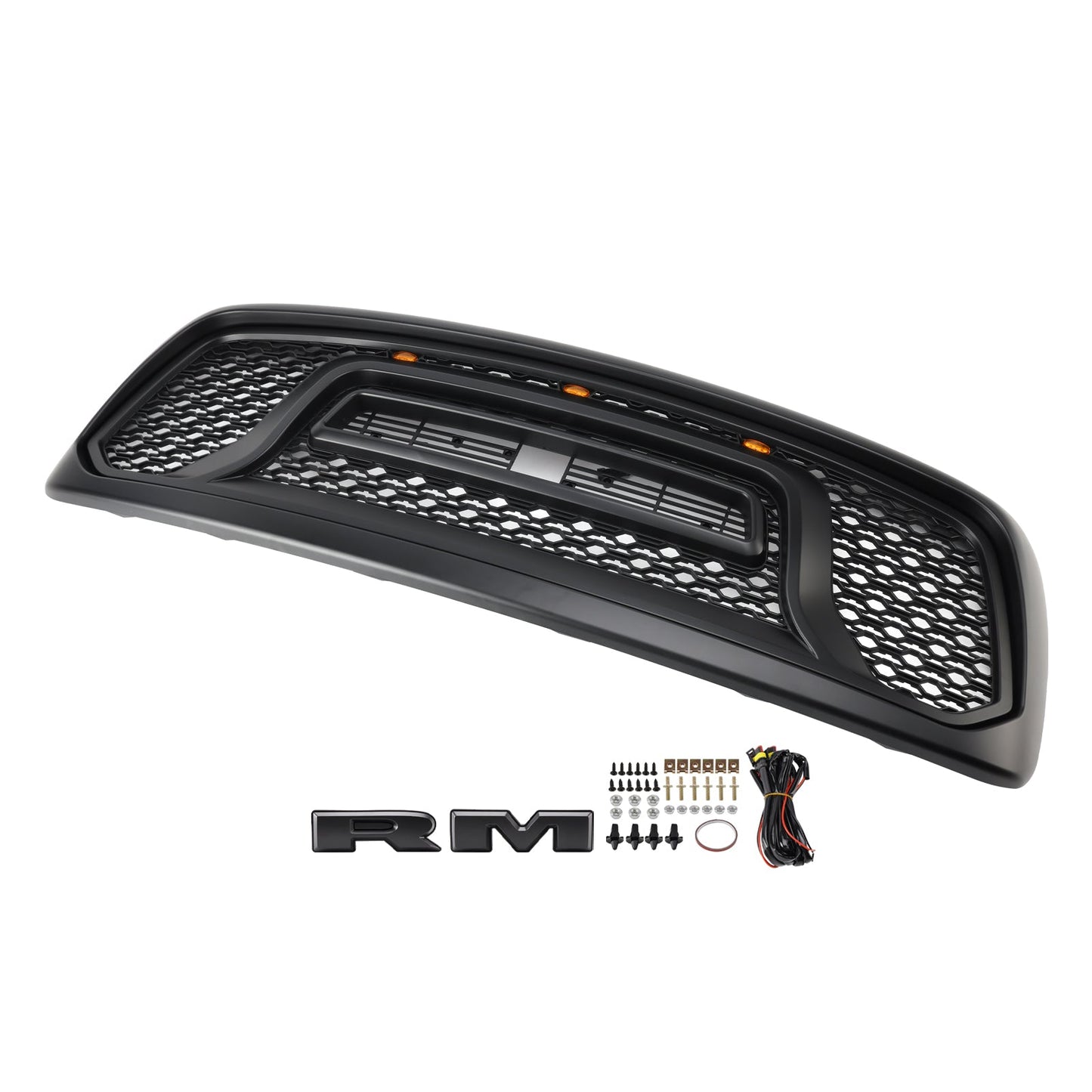 2002-2005 Dodge RAM 1500 Rebel Style Front Bumper Grill Grille