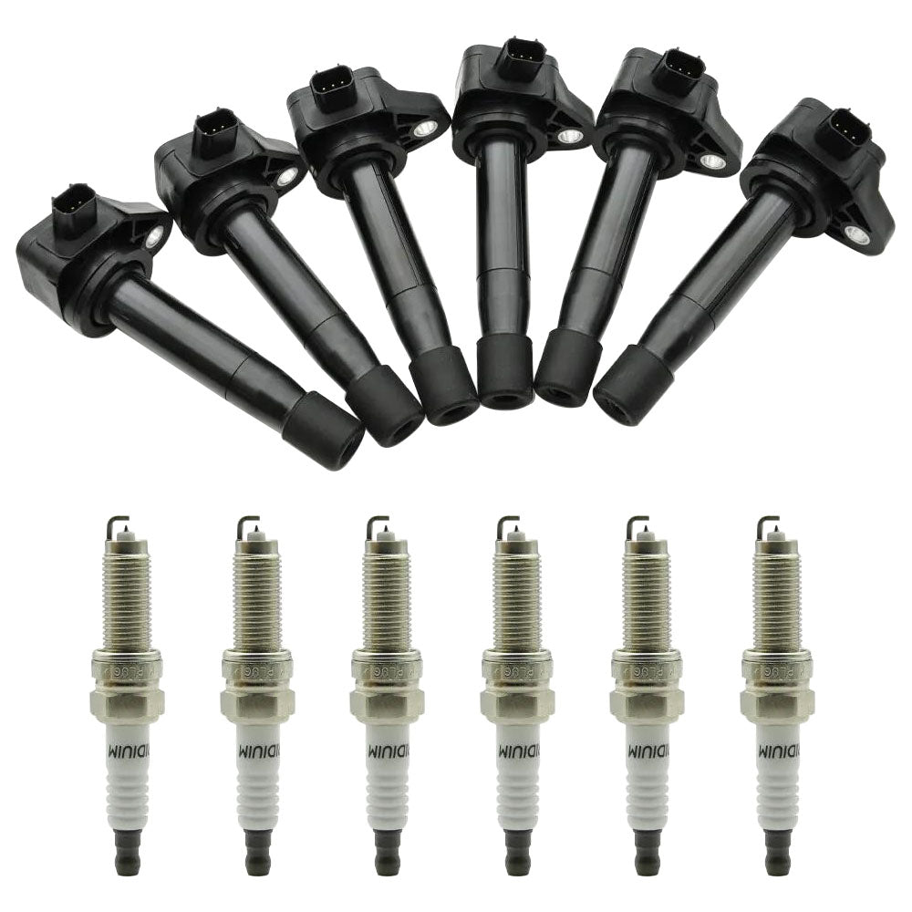 Bobine d'allumage et bougie d'allumage UF603 C1624 pour Honda Accord Crosstour V6 3,5 L 6X 2010-2011