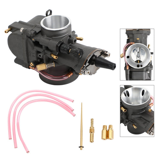 Keihin Mikuni Dellorto Koso con Power Jet PWK 34mm Aluminum Carburetor Carb Universal