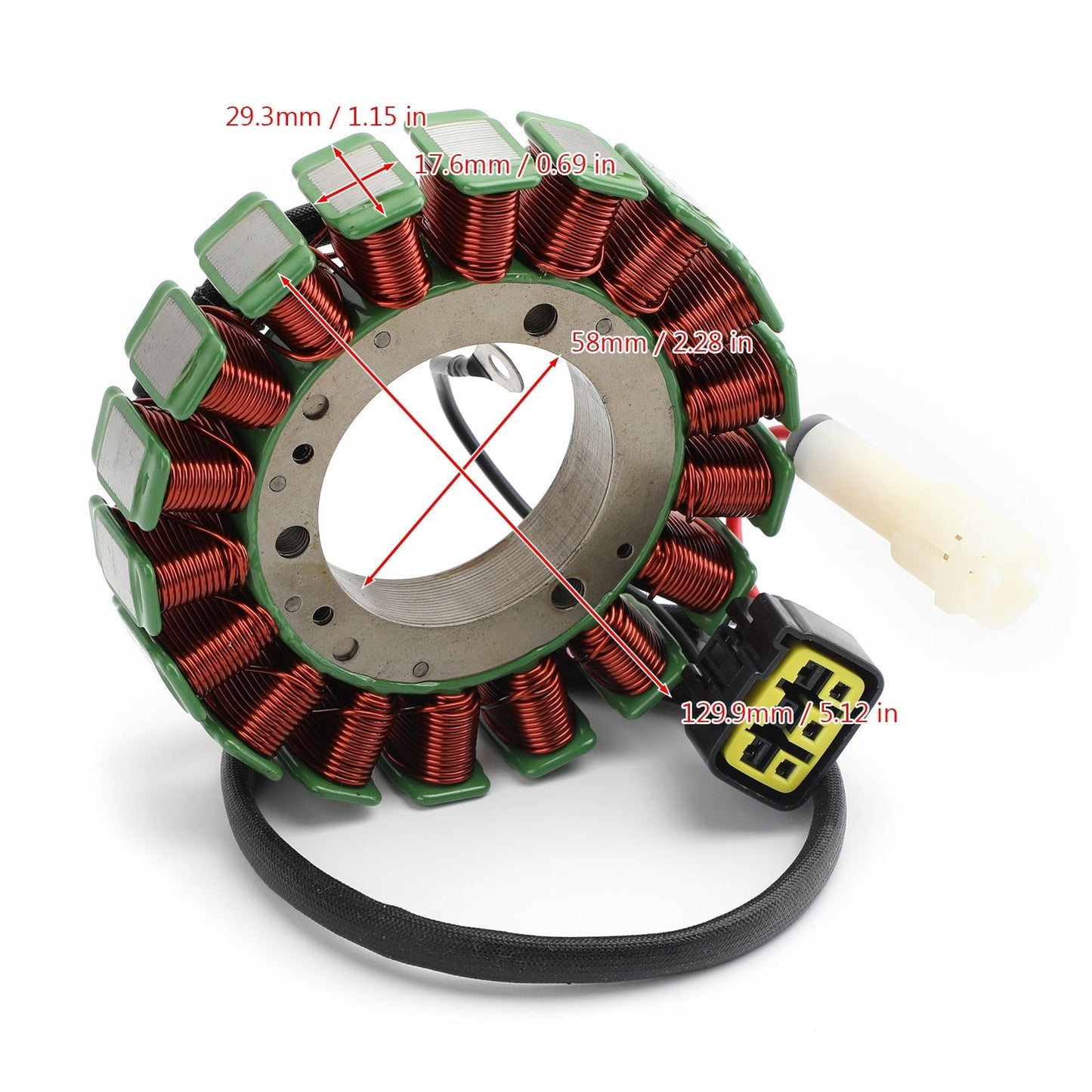 Magneto Generator Engine Stator Coil Fit For For Yamaha Outboard 115HP 2000-2013 #68V-81410-00,68V-81460-00