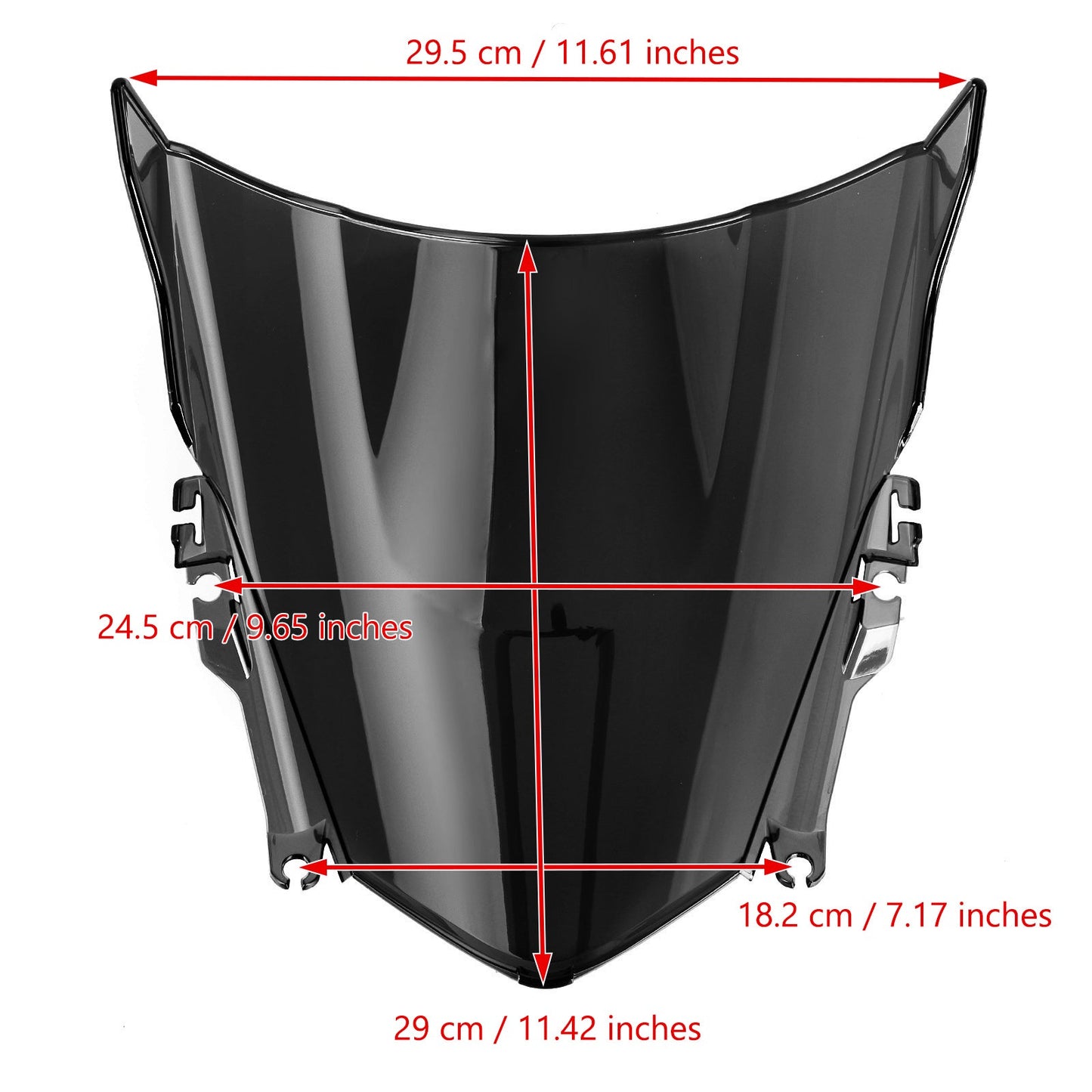 Pare-brise ABS pour moto HONDA CBR500R 2013-2015