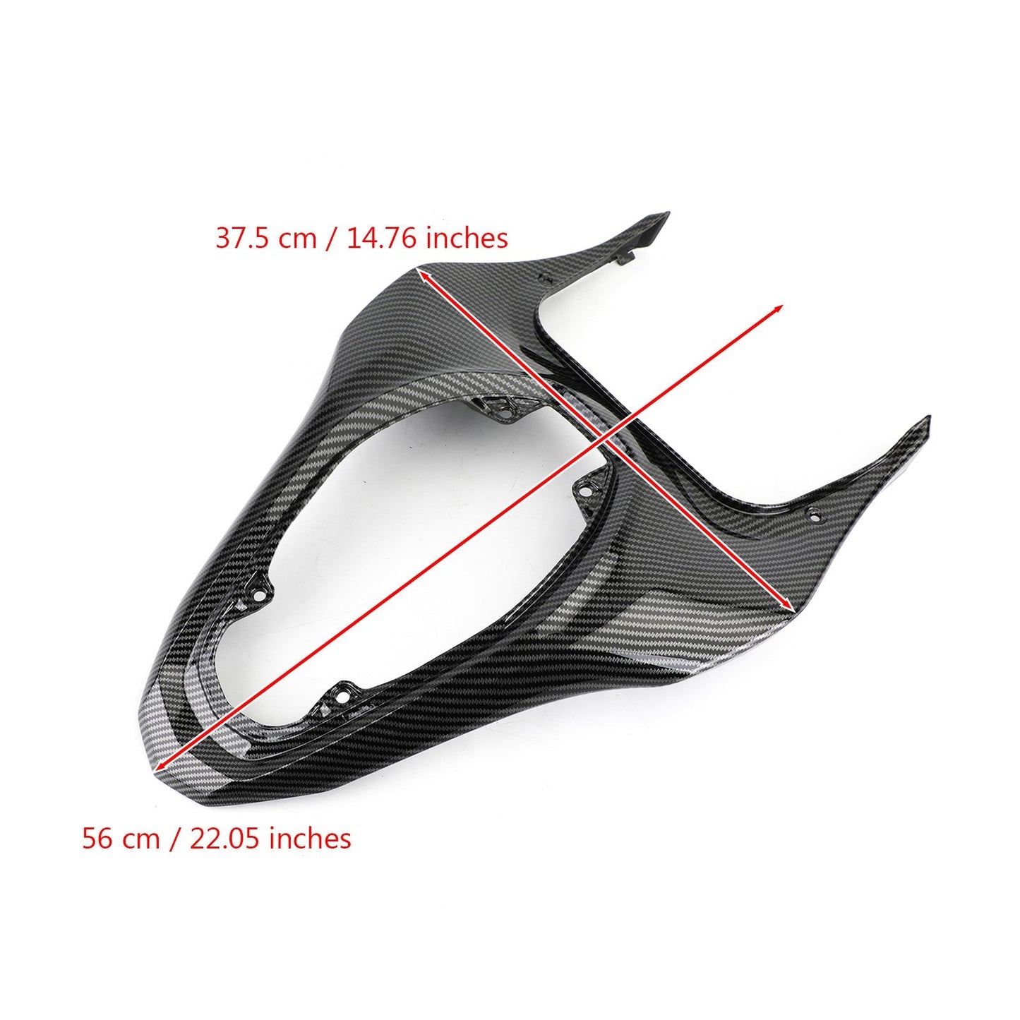 Capot de carénage de selle arrière en carbone pour moto Kawasaki Z900 2017-2019