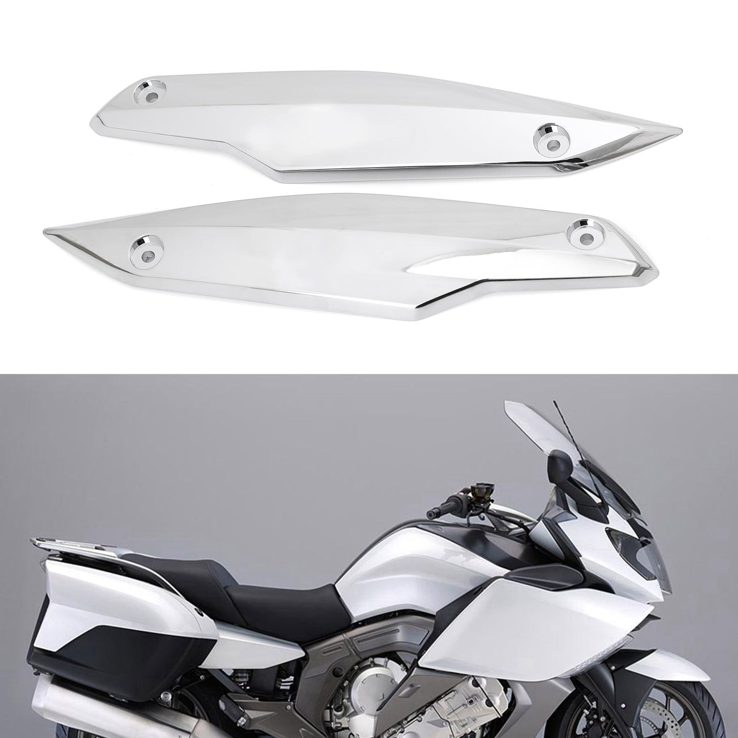 Plaque de pression pour pare-brise de moto BMW K1600GTL