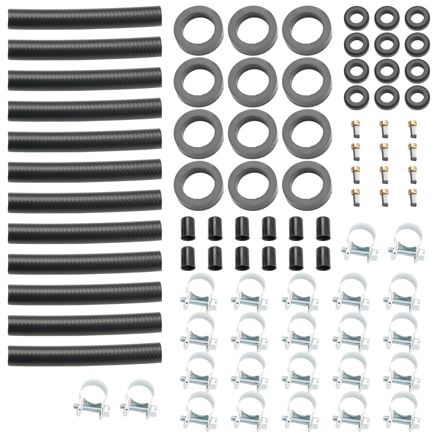 Kit de reparación de inyectores de combustible de 12 piezas para Jaguar XJ6 Nissan Pulsar NX (1970-1987)