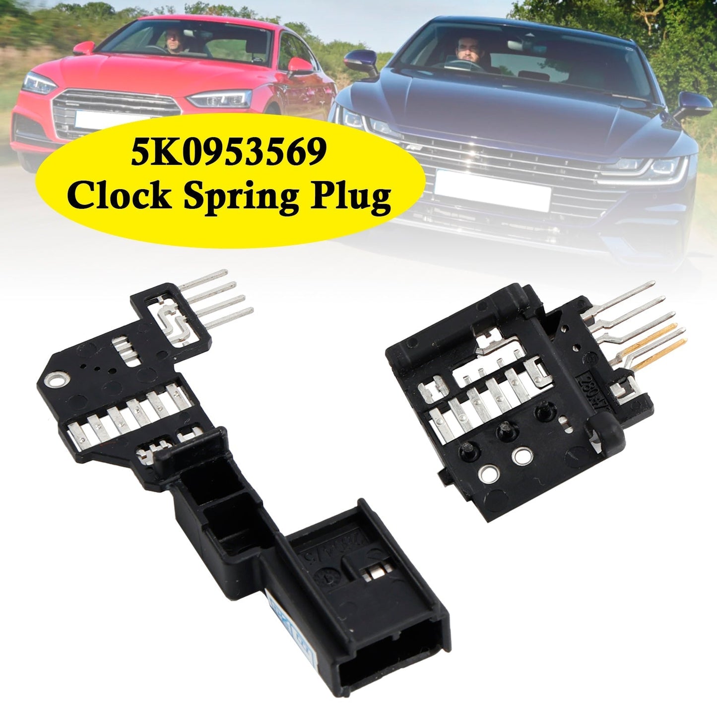 2011-2023 Volkswagen Sharan/Syncro/4motion Steering Wheel Clock Spring Plug 5K0953569