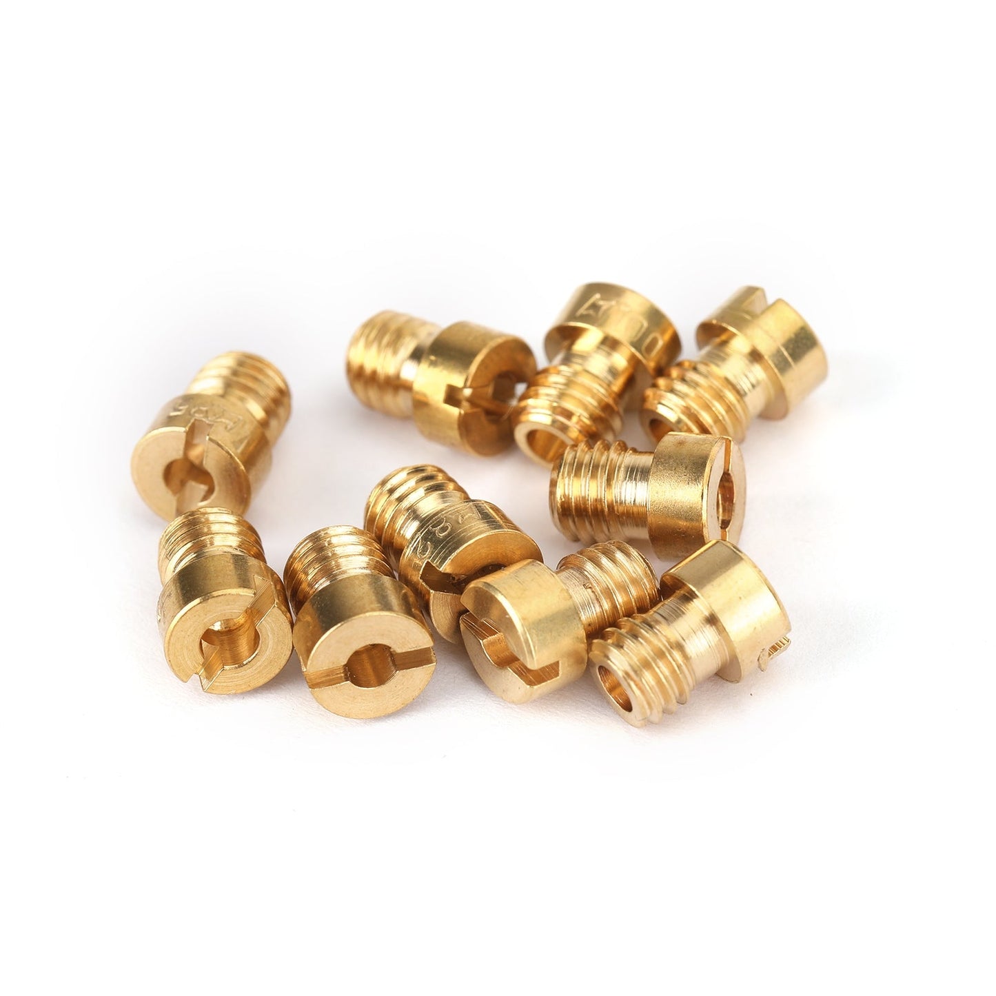 Carburateur GY6 PZ19 pour moto et scooter, lot de 10, gicleur principal à tête ronde 5 mm, 82-105