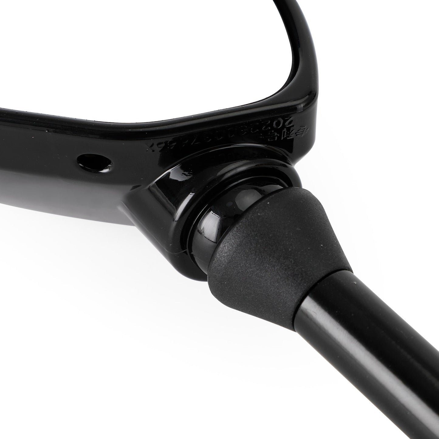 Paire de rétroviseurs LED noirs M8/M10 avec clignotants pour Aprilia