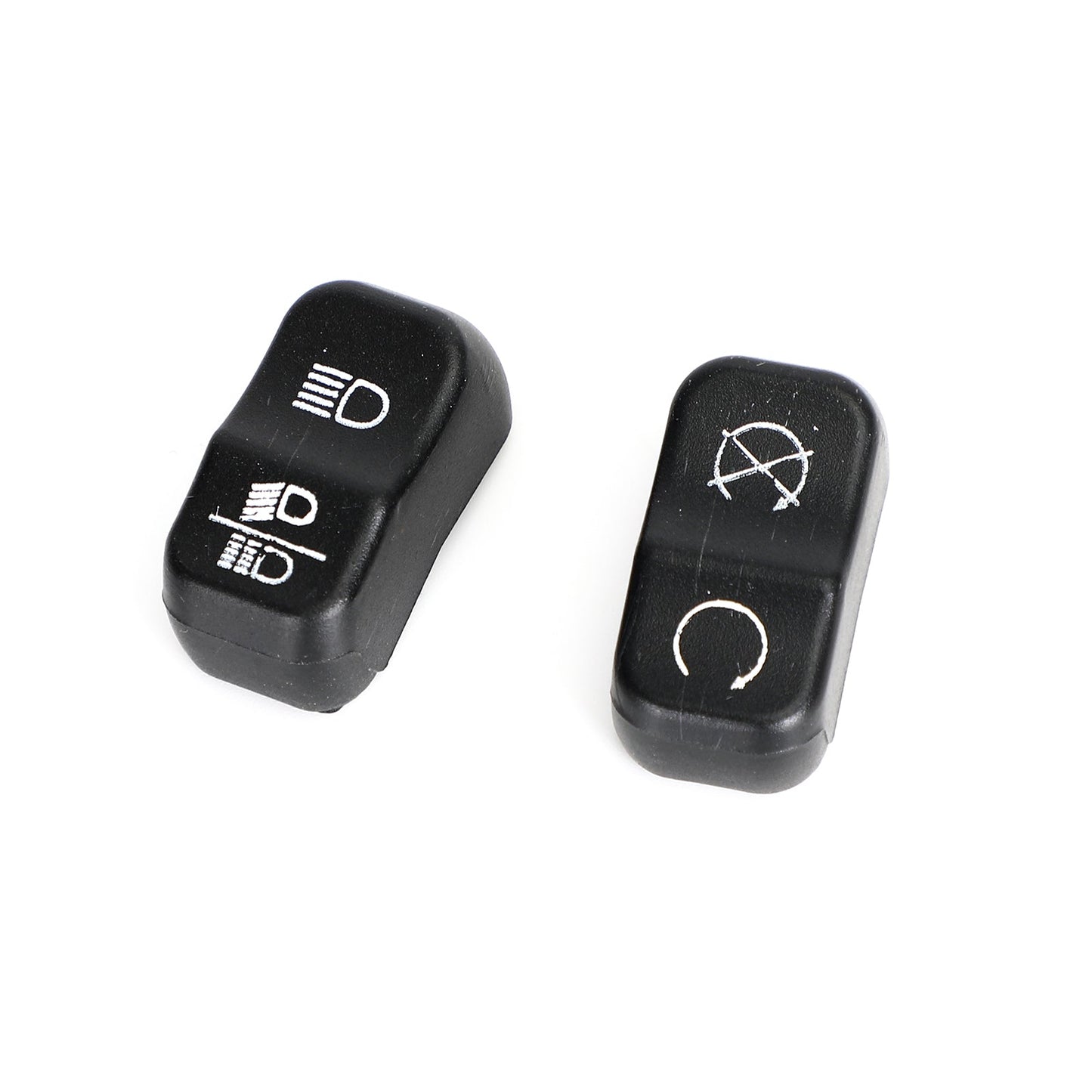 Lot de 11 caches de boutons de commande manuelle pour modèles Glide Road King 14-19