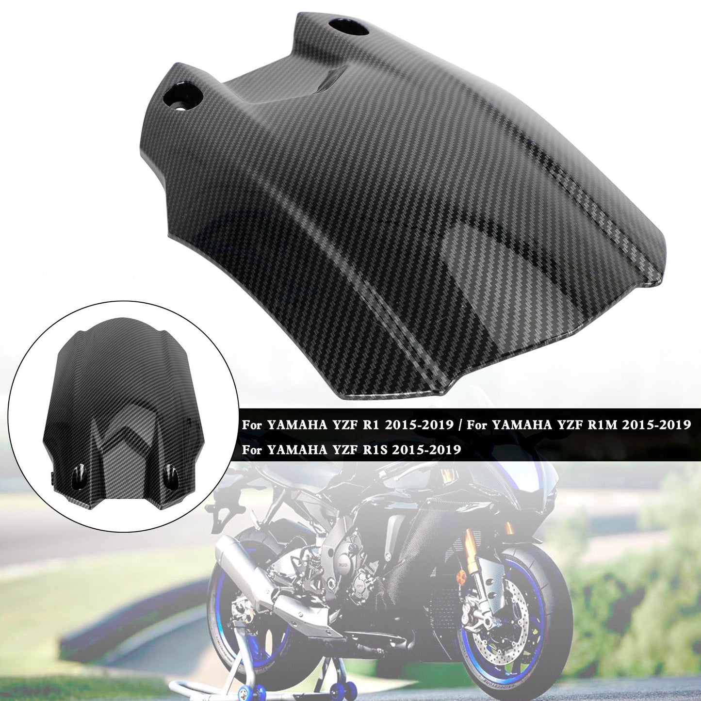 Carenado de guardabarros trasero para Yamaha YZF-R1 YZF R1M R1S 2015-2019