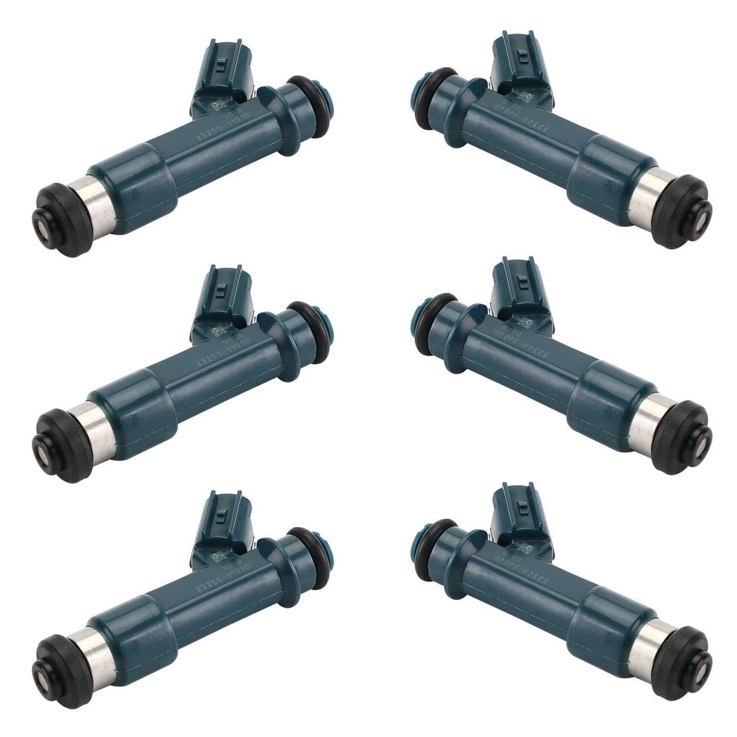 6pcs Fuel Injectors 23250-31010 fit Toyota 4Runner Tacoma Tundra 4.0 V6 2003-15
