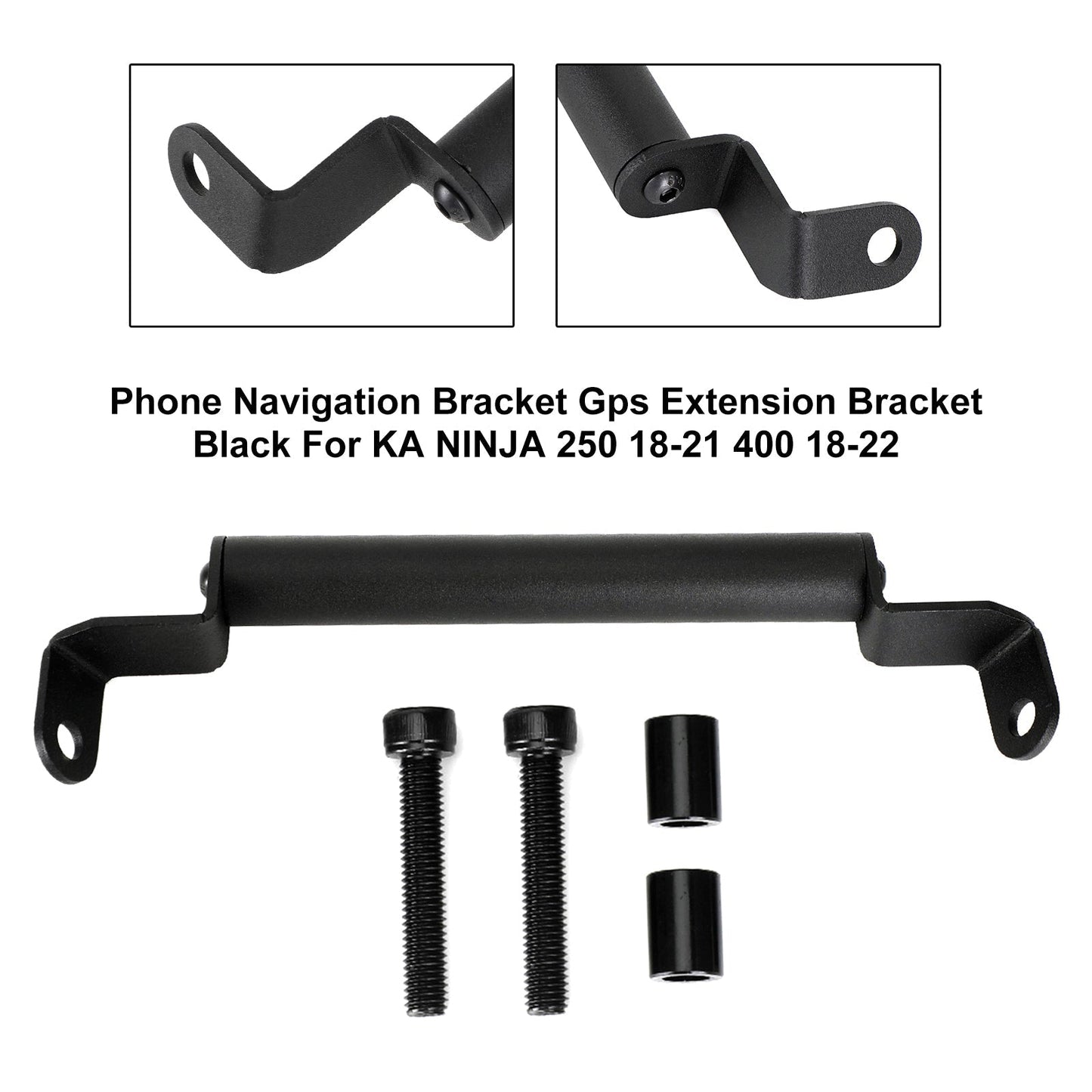 Support de navigation GPS pour téléphone et moto Kawasaki Ninja 250 18-21 400