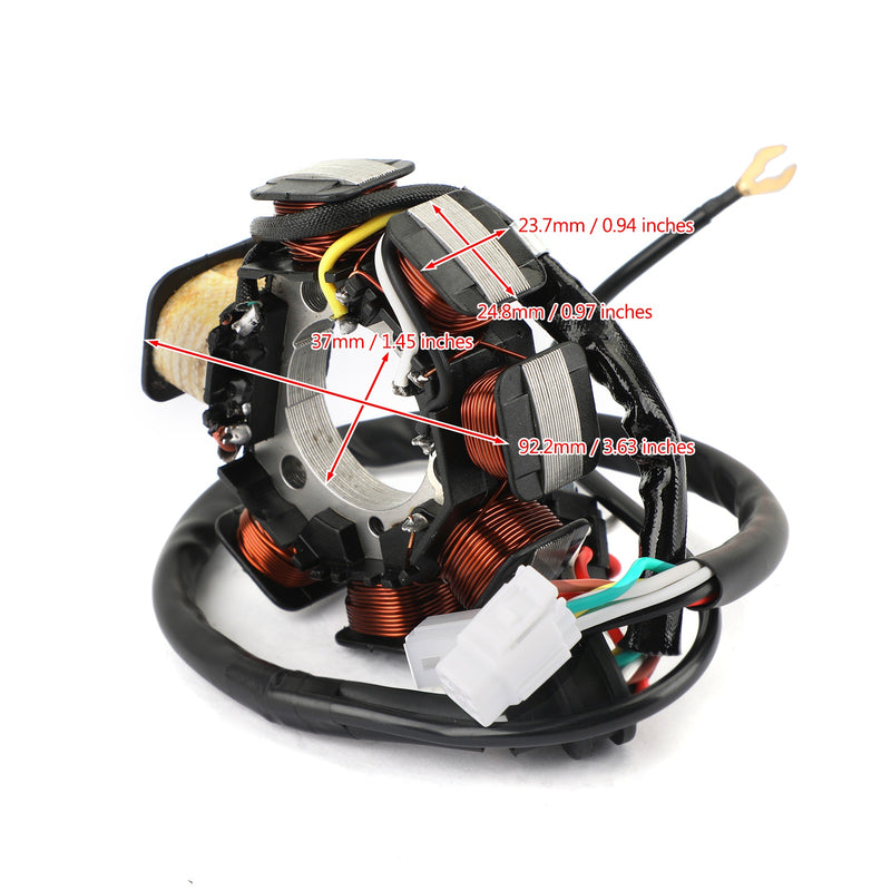 STATOR GÉNÉRATEUR ALTERNATEUR Compatible avec Yamaha 5HP-85510-10-00, 5HP-H5510-10-00 Assosary