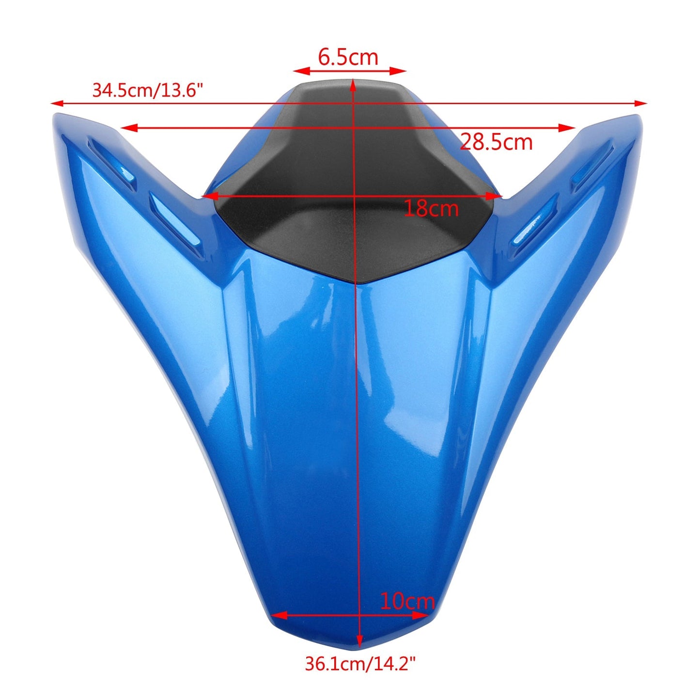 Capot de carénage de selle arrière en ABS pour Kawasaki Z900 Z ABS 2017-2019 MBlack
