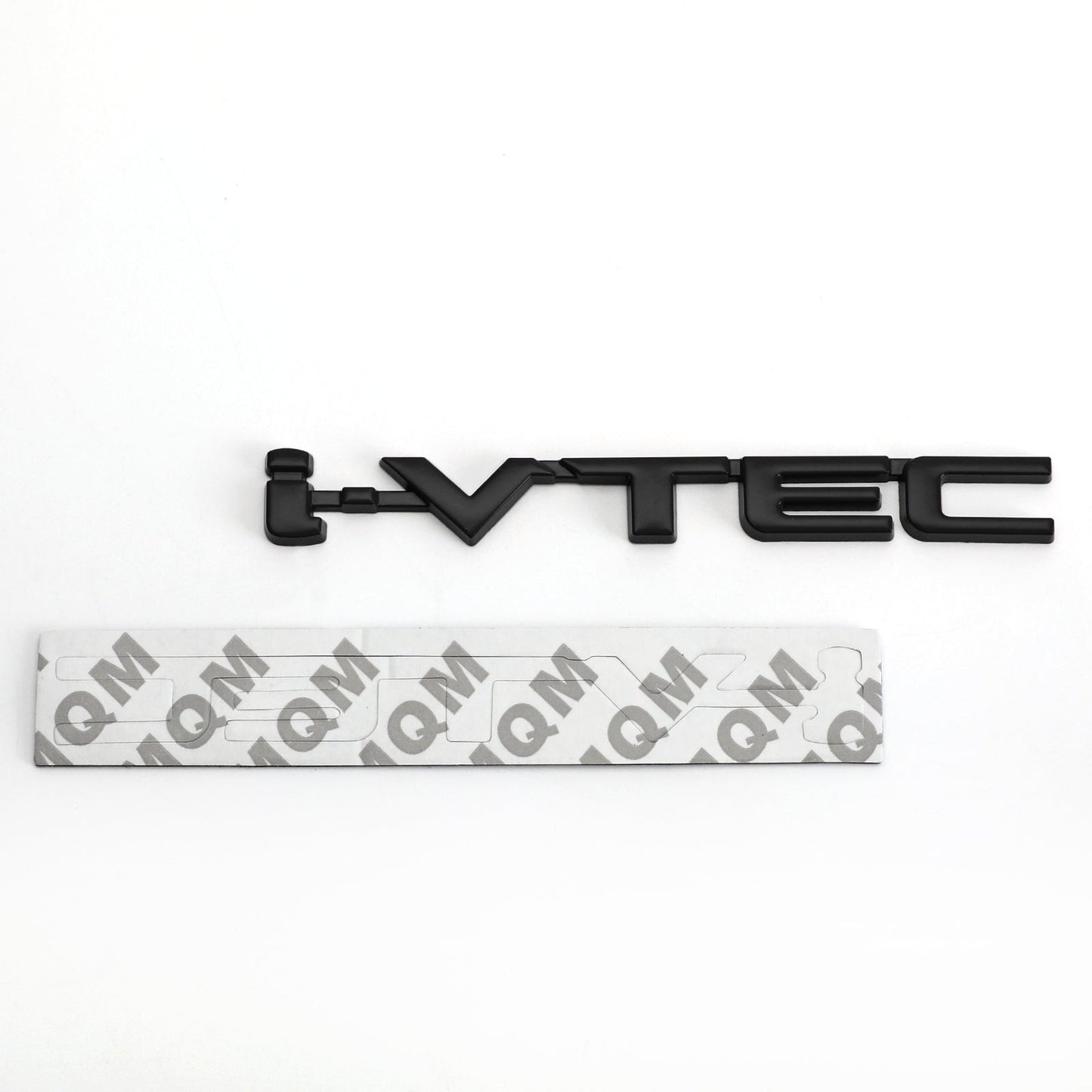 Autocollants 3D en métal pour coffre de voiture i-VTEC, emblème de garde-boue arrière Turbo, noir