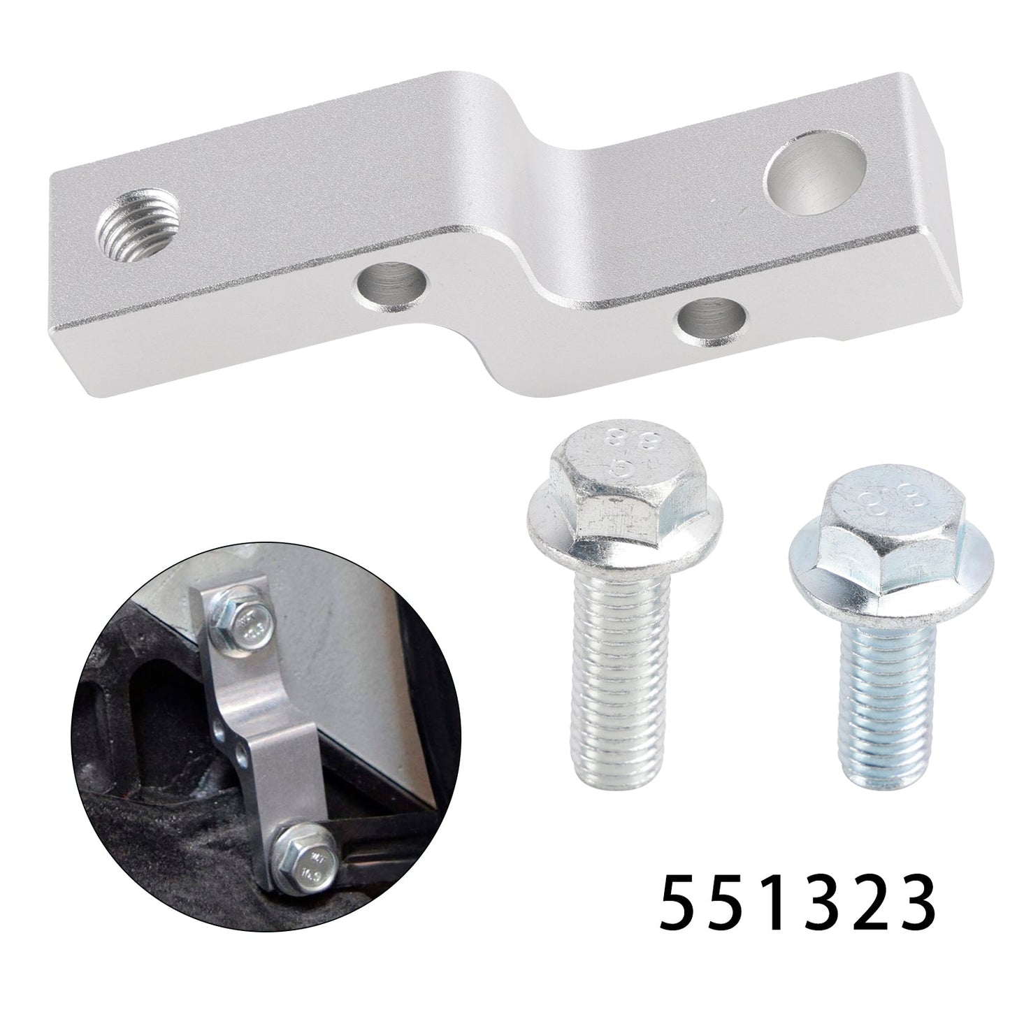 Adaptateur de support de jauge de transmission TH400 TH350 4L60E 700R4 2004R 551323