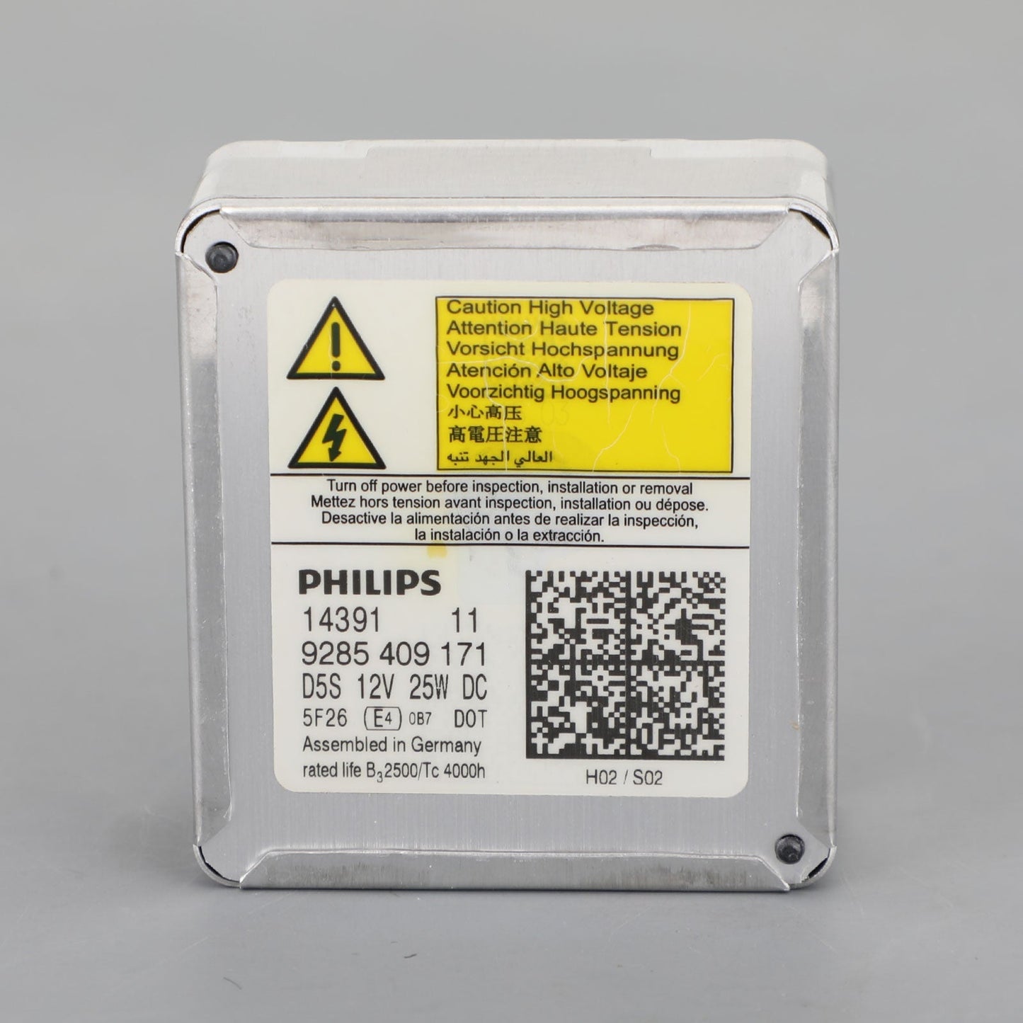 Ampoules de phares au xénon Philips HID D5S 12 V 25 W 4 200 K Pièces de rebut