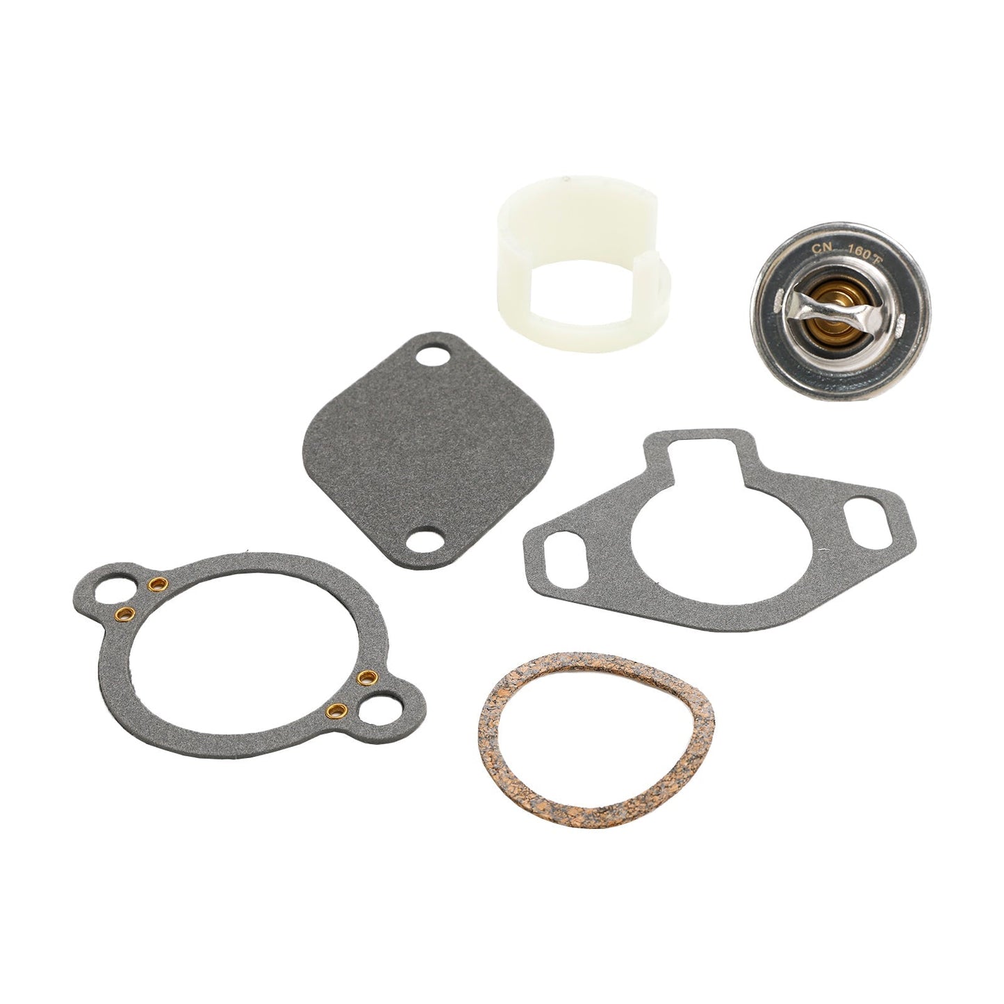 Kit thermostat 160° avec manchon en plastique 807252Q5 807252T8 Mercruiser 262 MAG Alpha 1996-1997, numéro de série : 0F803800-0K999999