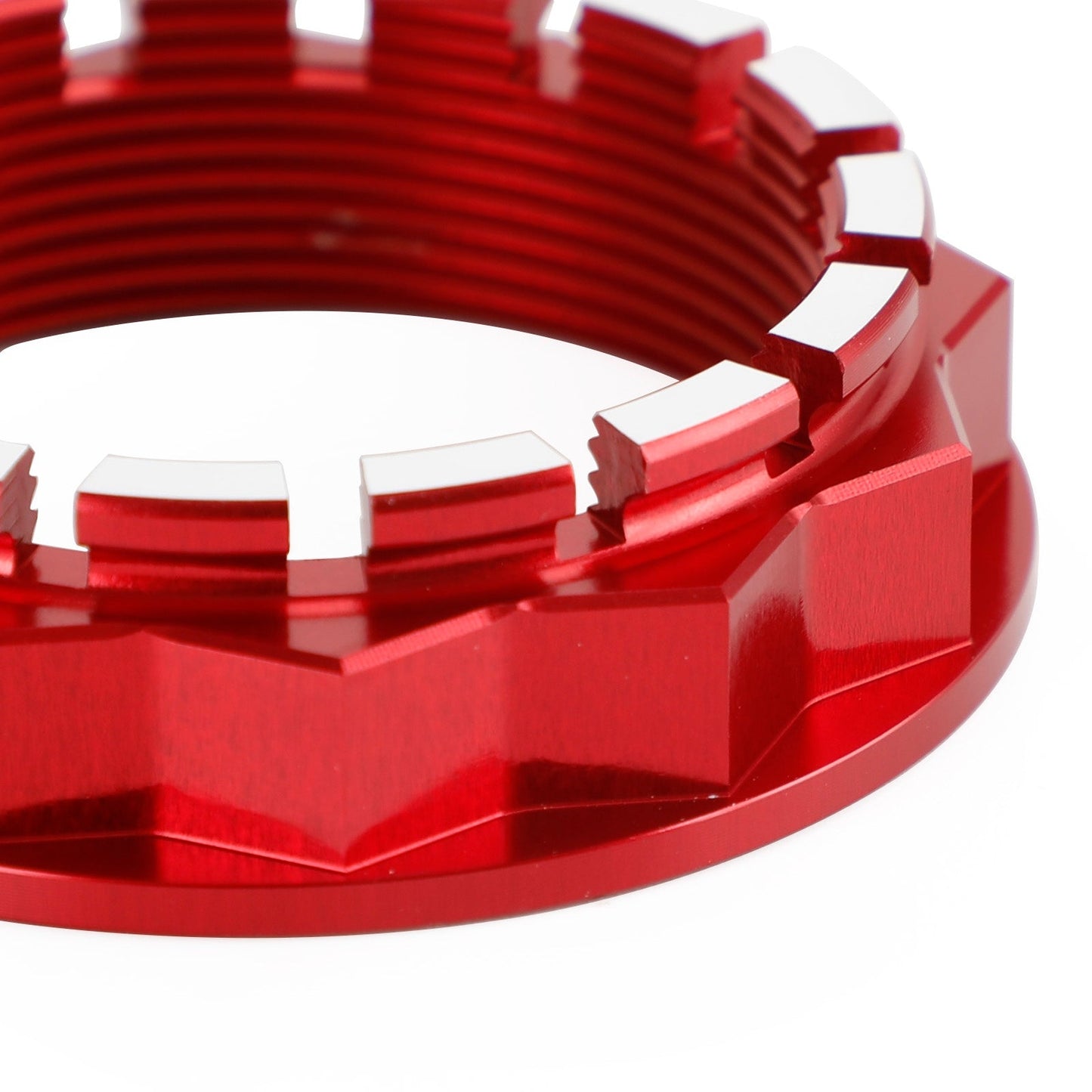 Écrou d'axe de roue arrière rouge pour Ducati Panigale 1199/S/R, 1299/S/R, V2, V4/S/R