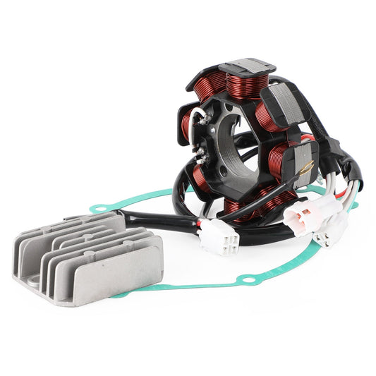 Magneto Coil Stator + Voltage Regulator + Gasket Assy For For Yamaha YFM125R Raptor 125 2011-2013 Assosary