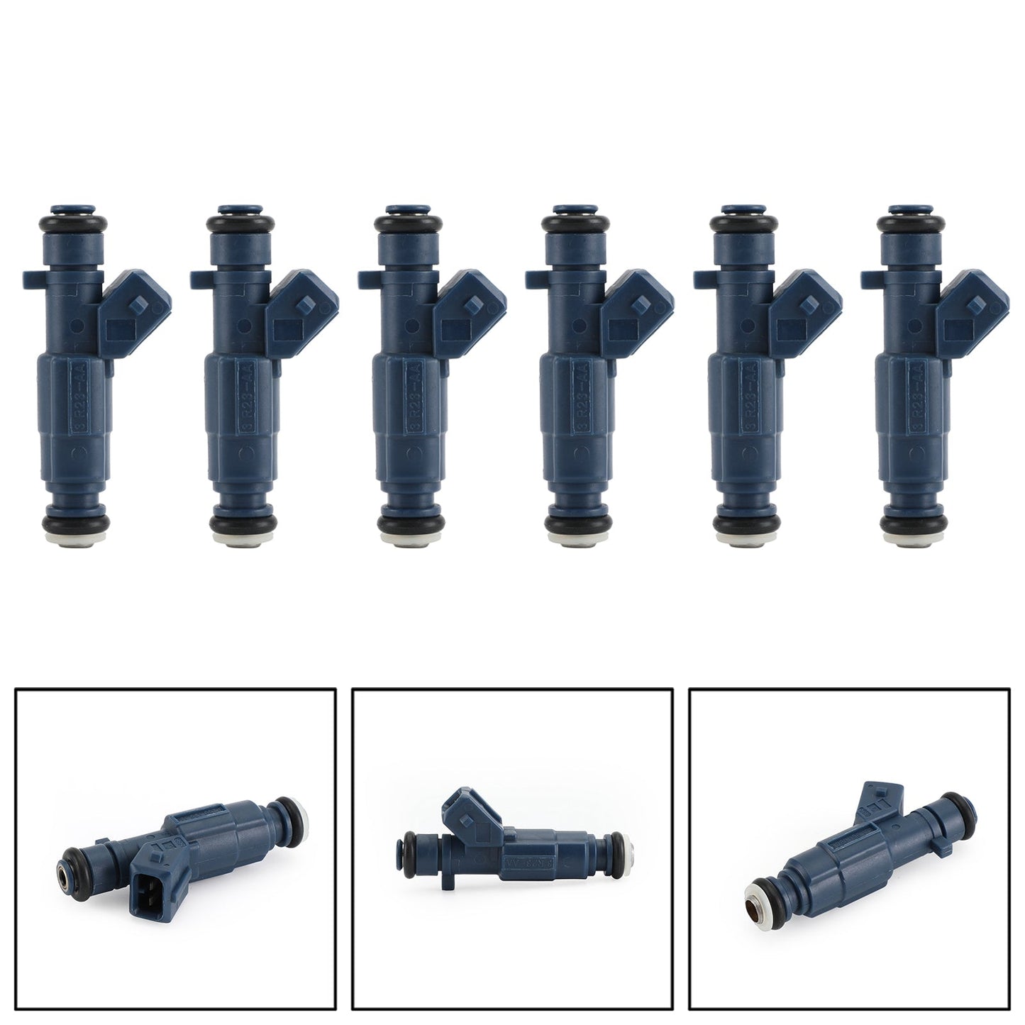 Lot de 6 injecteurs de carburant pour Ford BA BF Falcon XT Fairlaine XR6 Territory 0280156123