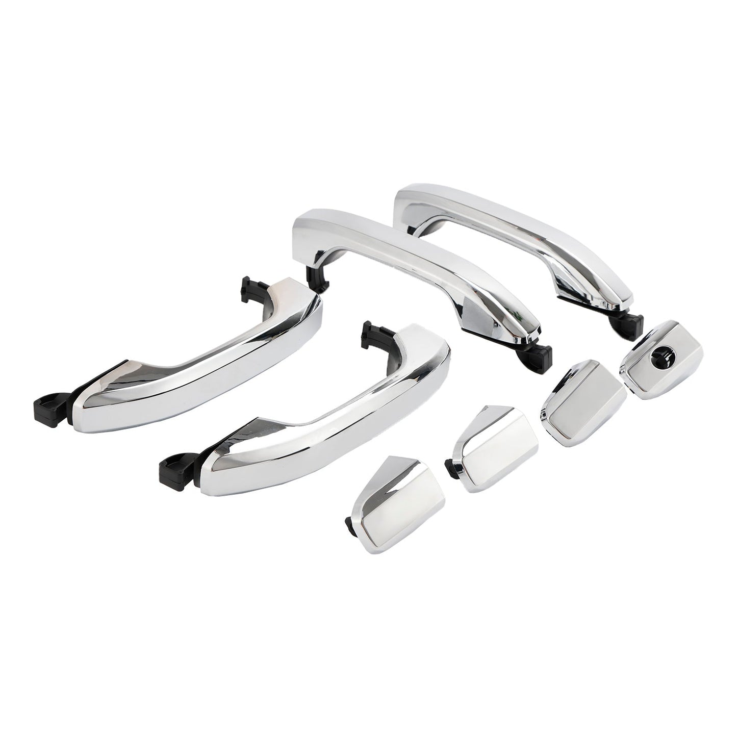 Poignées de porte extérieures chromées 14575050 pour GMC Sierra 2500 HD 2020-2022, 4 pièces