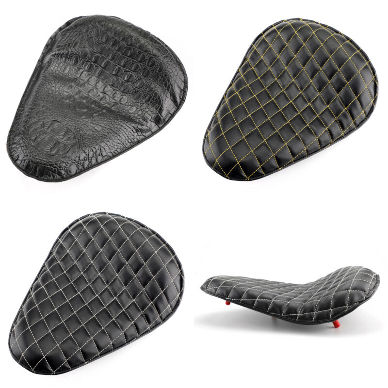 Asiento Chopper Cafe Star Racer Solo Bobber Yamaha V Motorcycle Plaid