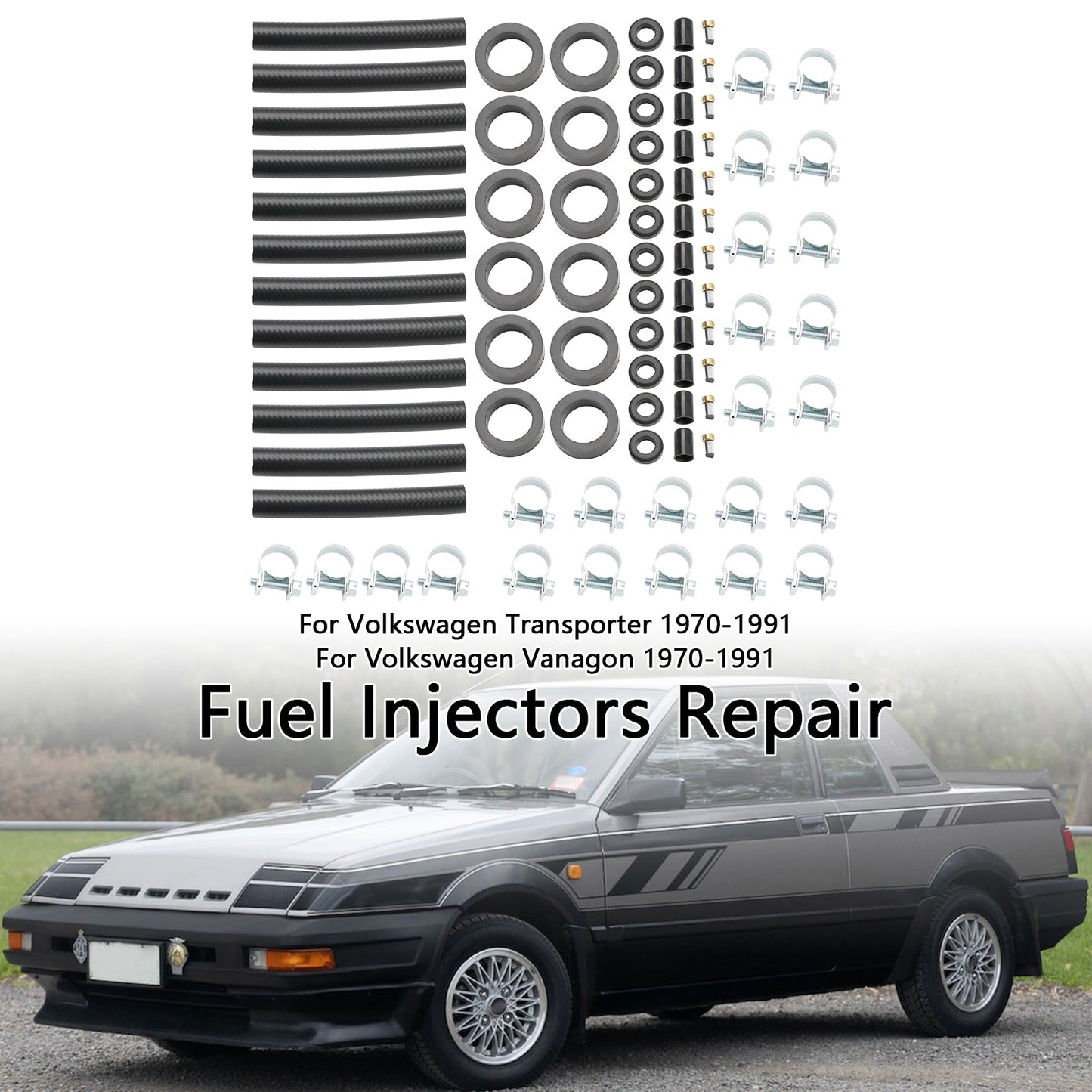 1970-1989 Subaru GL RX XT Nissan Stanza 12Pcs Fuel Injector Repair Kit