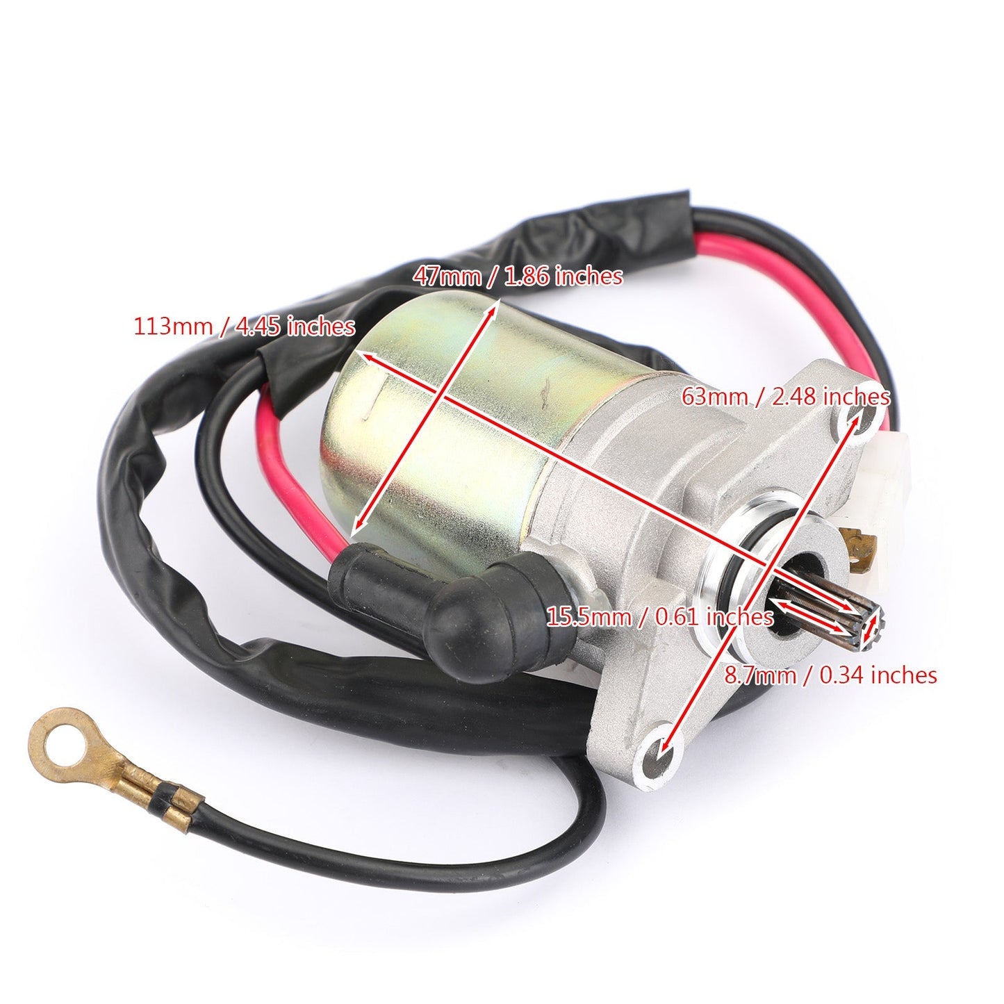 Démarreur moteur Can-Am BOMBARDIER 02-06 DS50 Mini 49cc DS90 Mini 83cc et 03-04 Quest 50 49cc, accessoire de démarrage à 9 cannelures