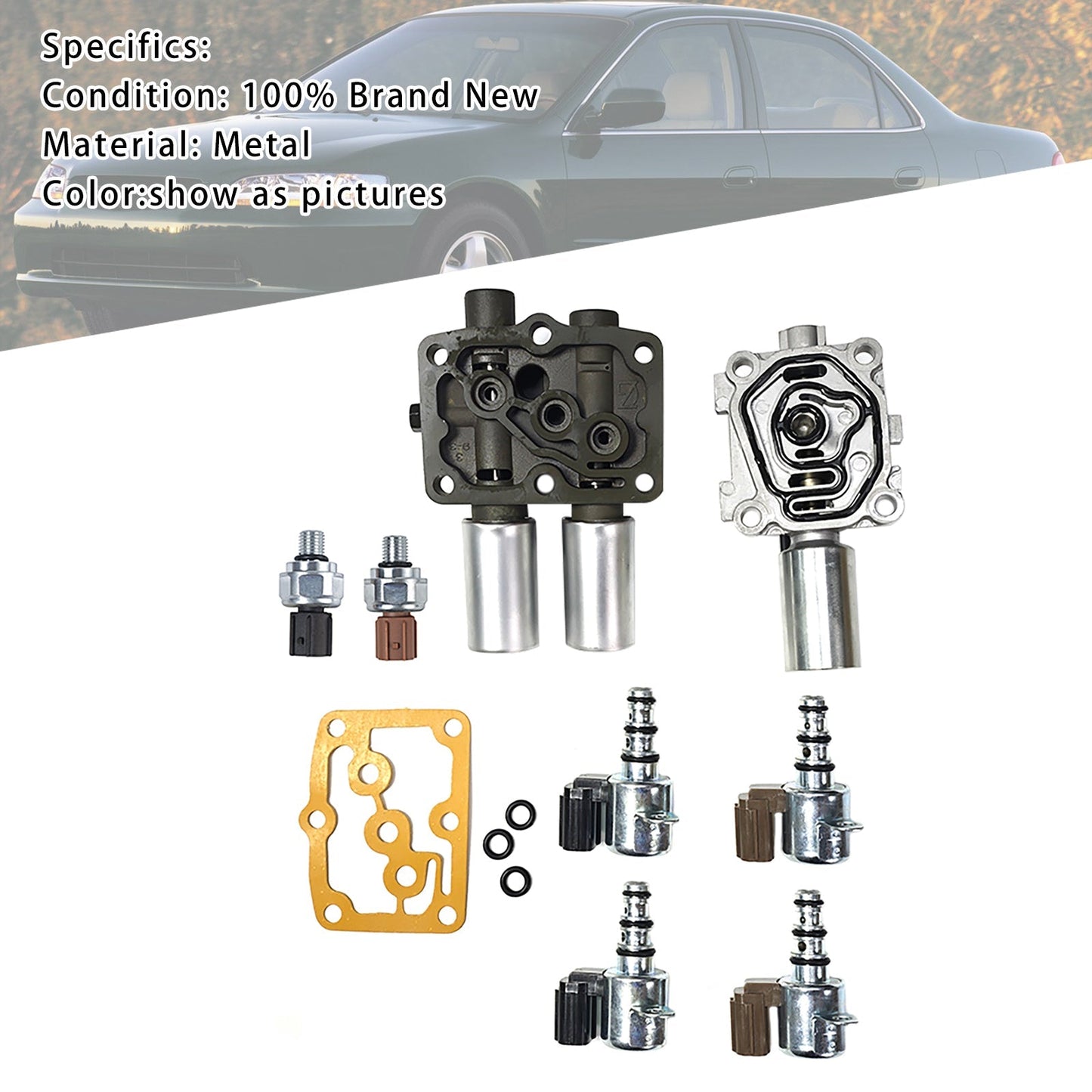 Kit solénoïde de transmission Honda Accord 1998-2007 8250-P6H-024 28250-P6H-024 générique