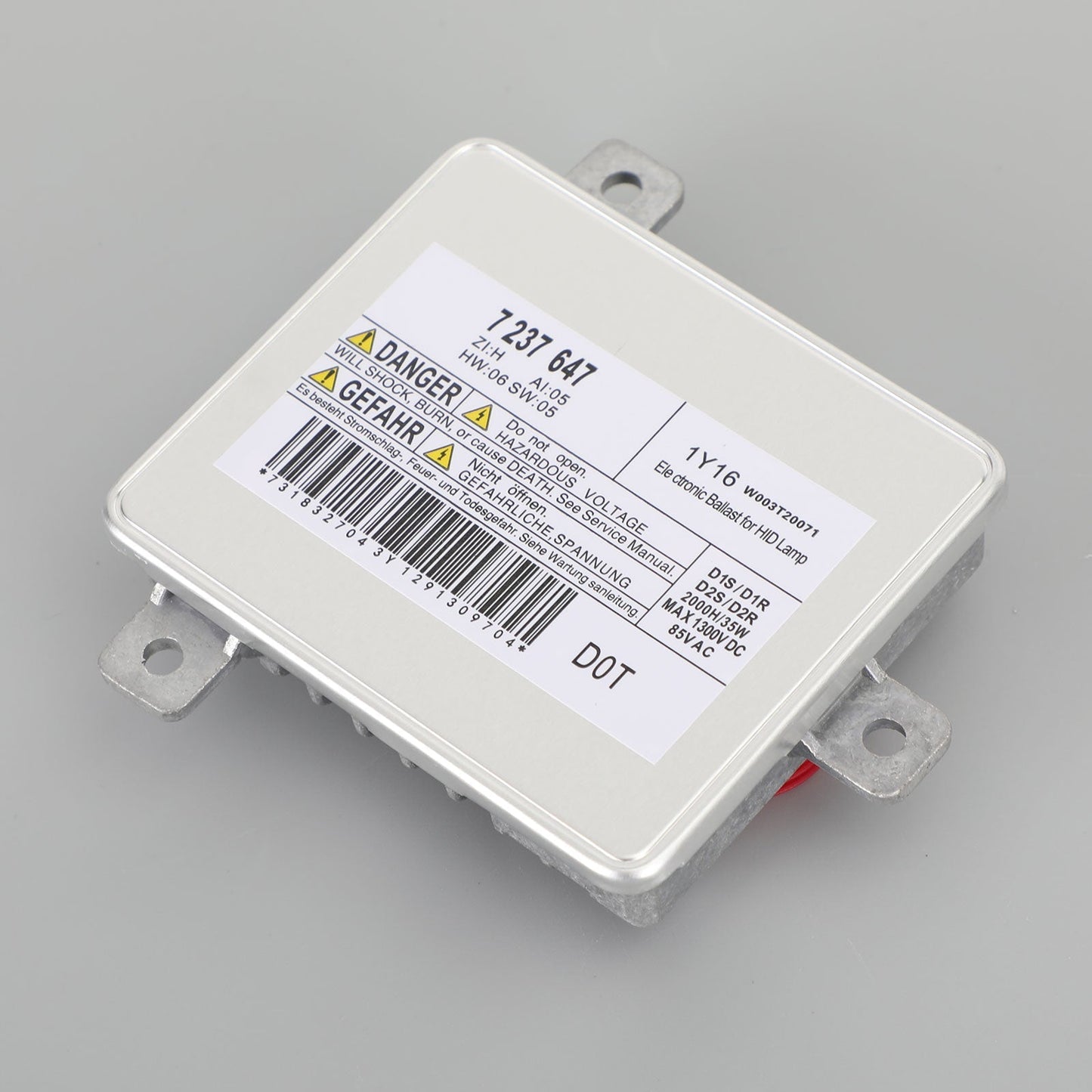Ballast au xénon HID D1S pour BMW E90 F10 F11 F01 F07 7237647 W003T20071