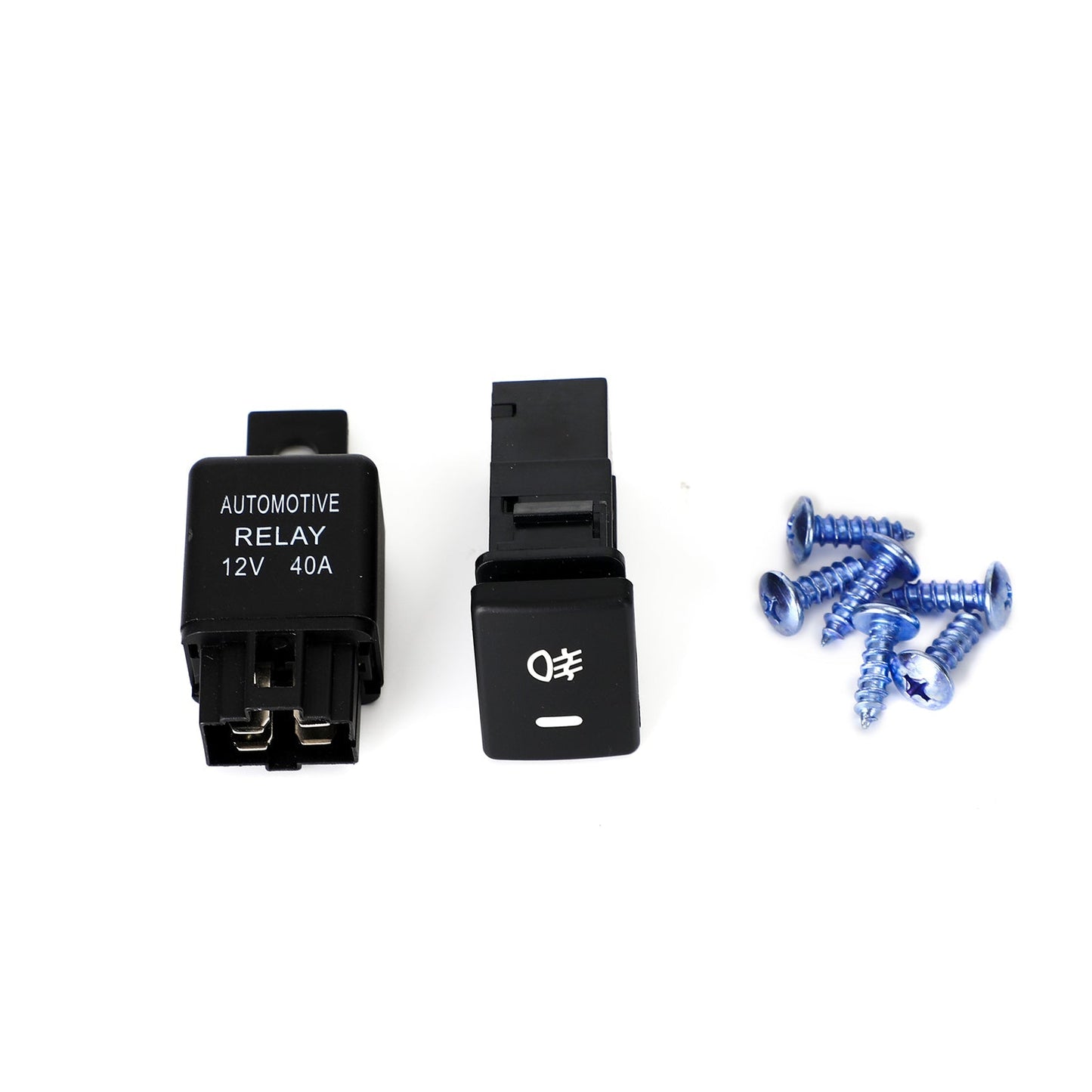 Feux antibrouillard avant transparents pour Toyota Prius C 12-14 avec lunette et interrupteur