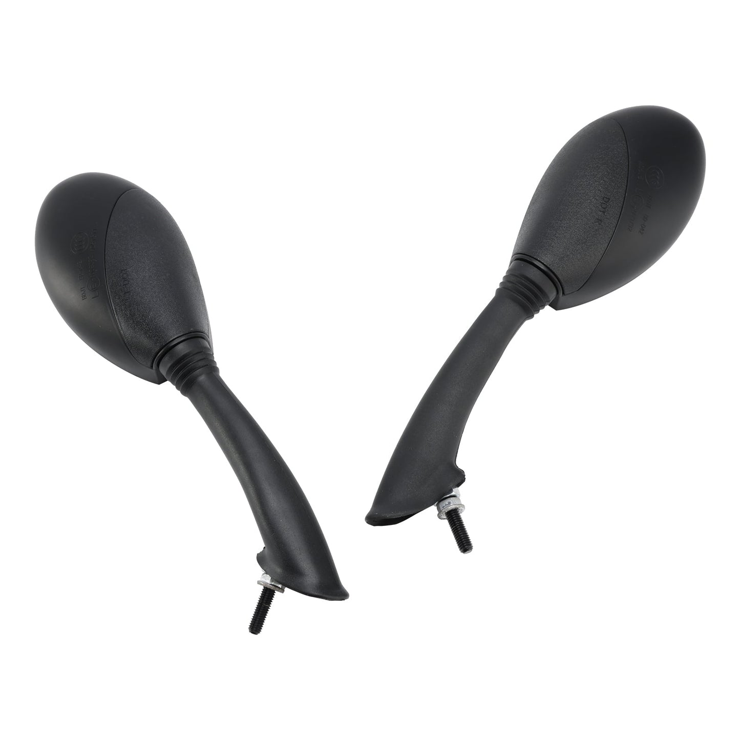 Rétroviseurs noirs Piaggio Fly 125 4T E3 APAC 2007-2011 CM027004 CM027005