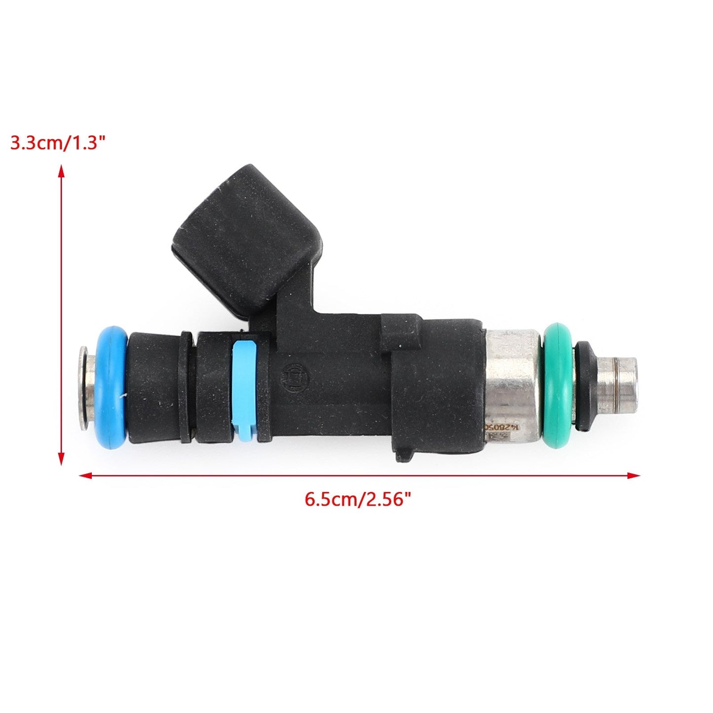4PCS 52lb 550cc Fuel Injectors 0280158117 Fit EV14 A4 TT Golf Jetta Passat