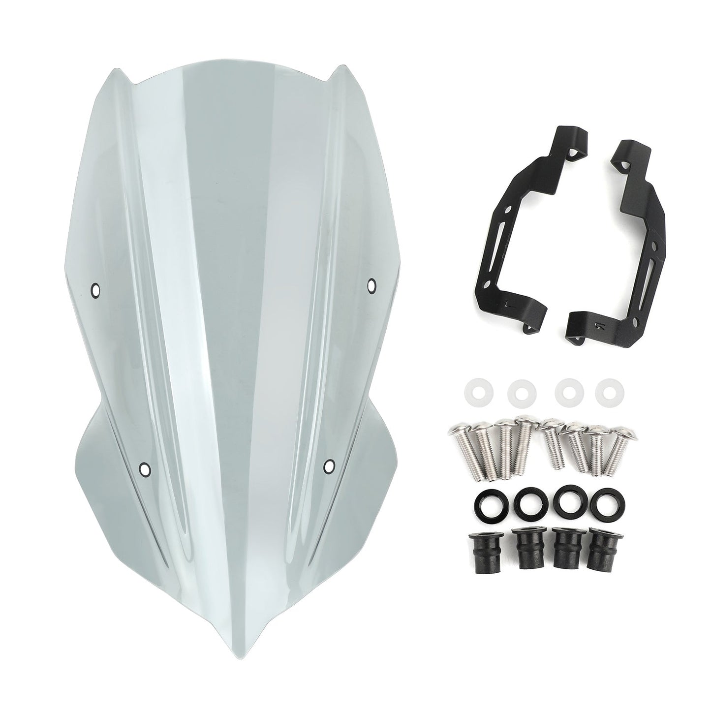 Pare-brise de moto ABS 4 mm pour Kawasaki Z400 2019-2020