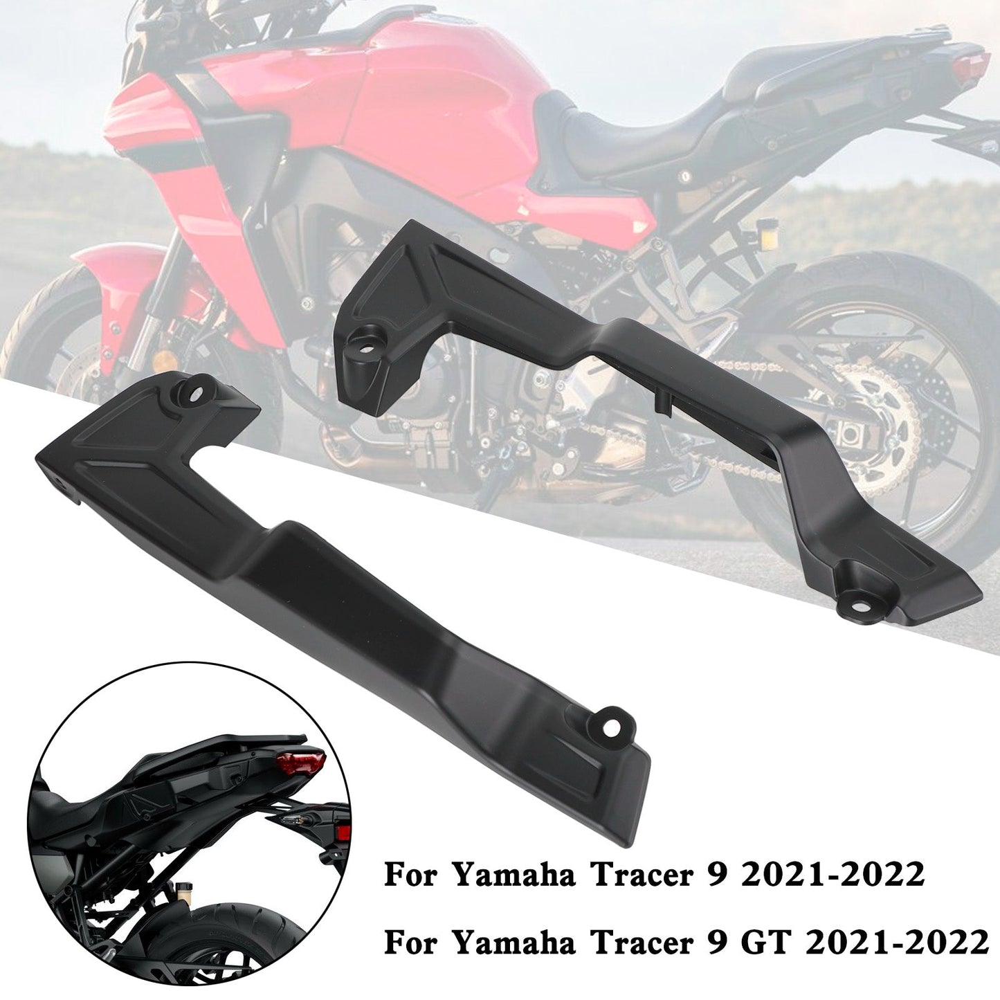 Carénages latéraux de selle arrière pour Yamaha Tracer 9 GT 2021-2022